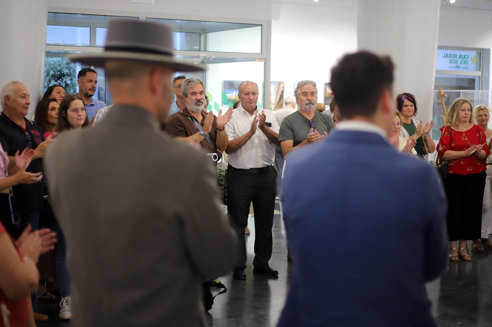 Imágenes de la exposición "Patrimonio de Huelva y Provincia", en el Centro Cultural "José Luis García Palacios" de la Fundación Caja Rural del Sur