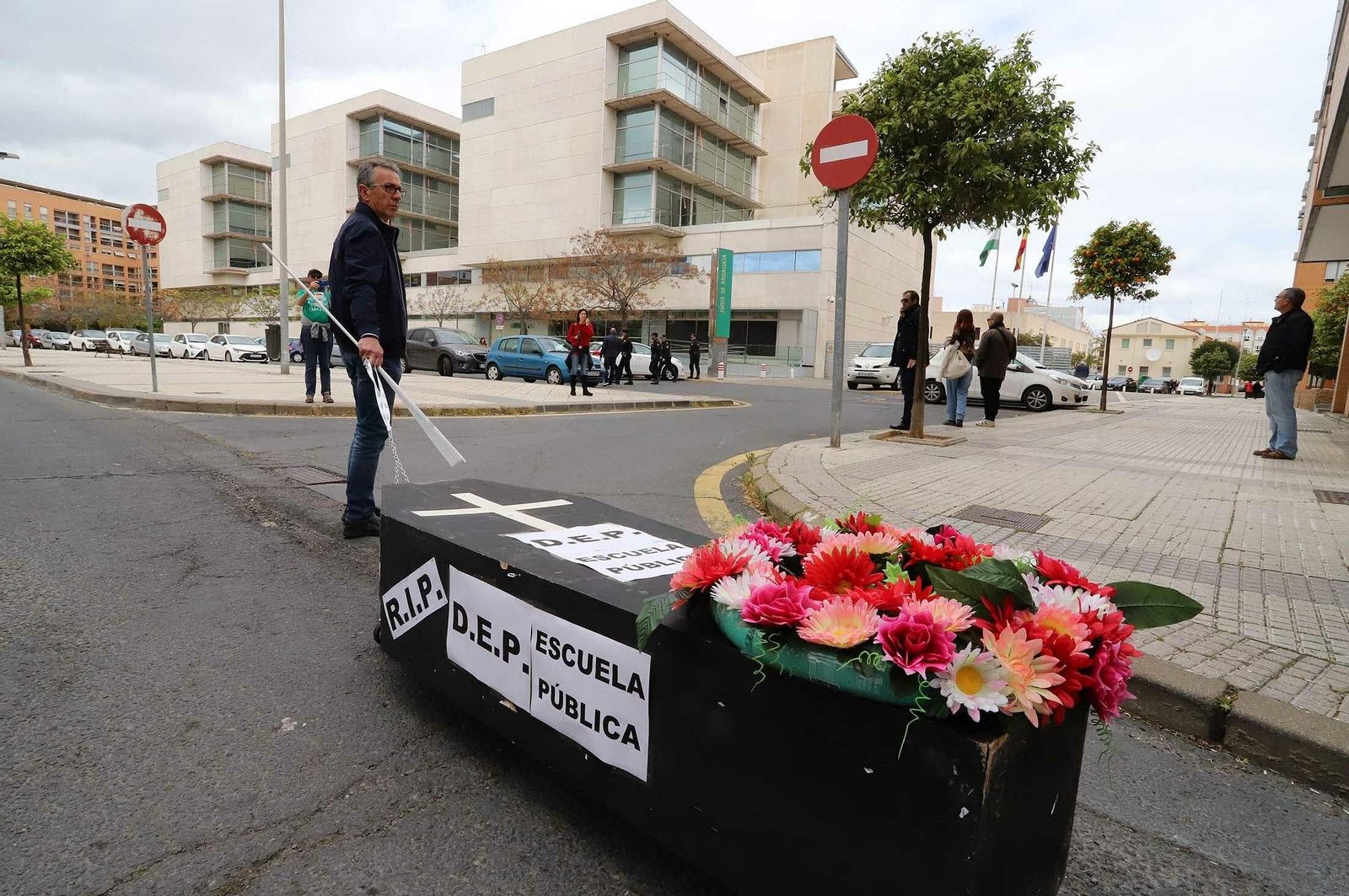 Imágenes de la manifestación en defensa de la educación pública
