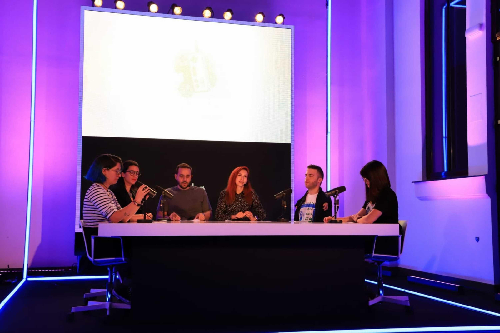 Gala de selección de los finalistas en el Polo Digital de Málaga.