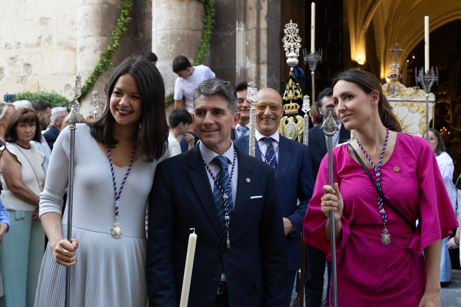 Así ha procesionado la Virgen de la Capilla por Jaén en su día grande.