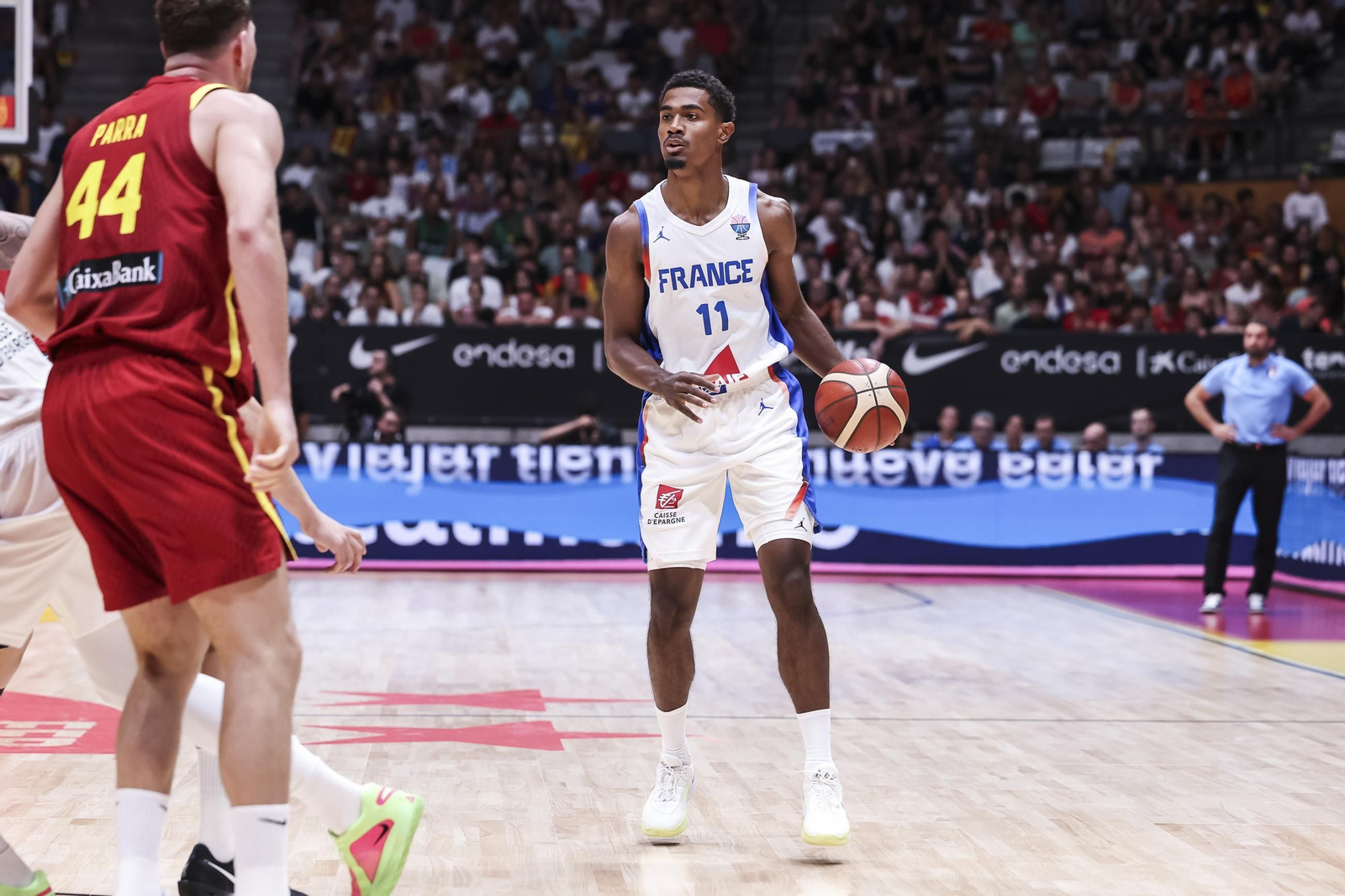 Las fotos del España - Francia de baloncesto