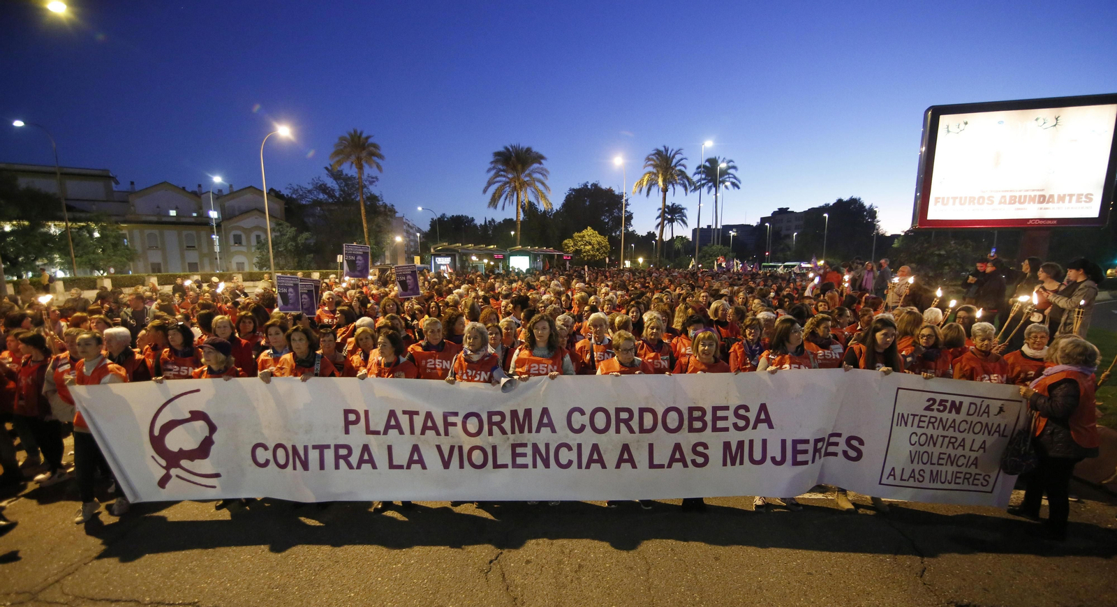 La manifestación en Córdoba contra la violencia de género, en fotografías