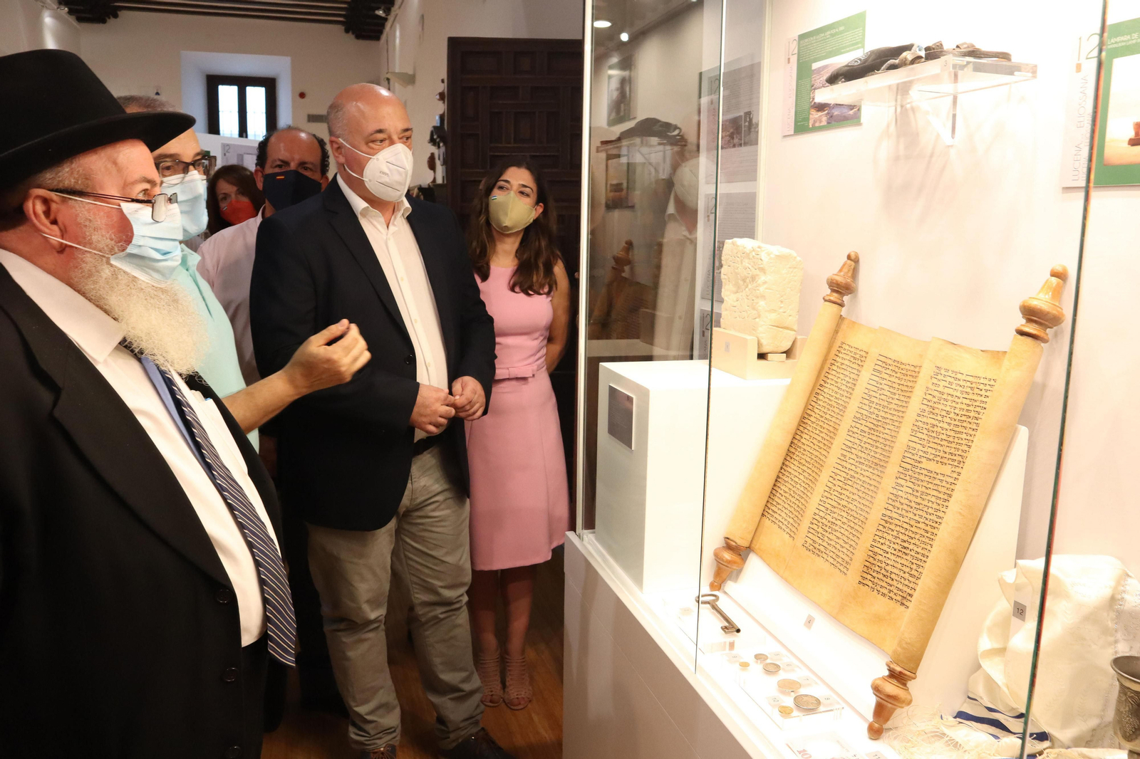 Uno de los expositores de las nuevas salas.