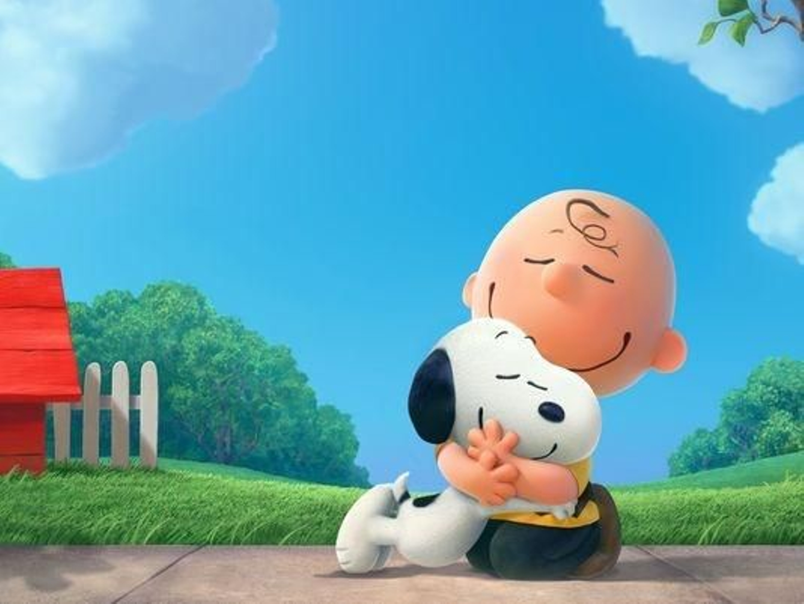 Charlie Brown y Snoopy en la película en animación 3D de 2015