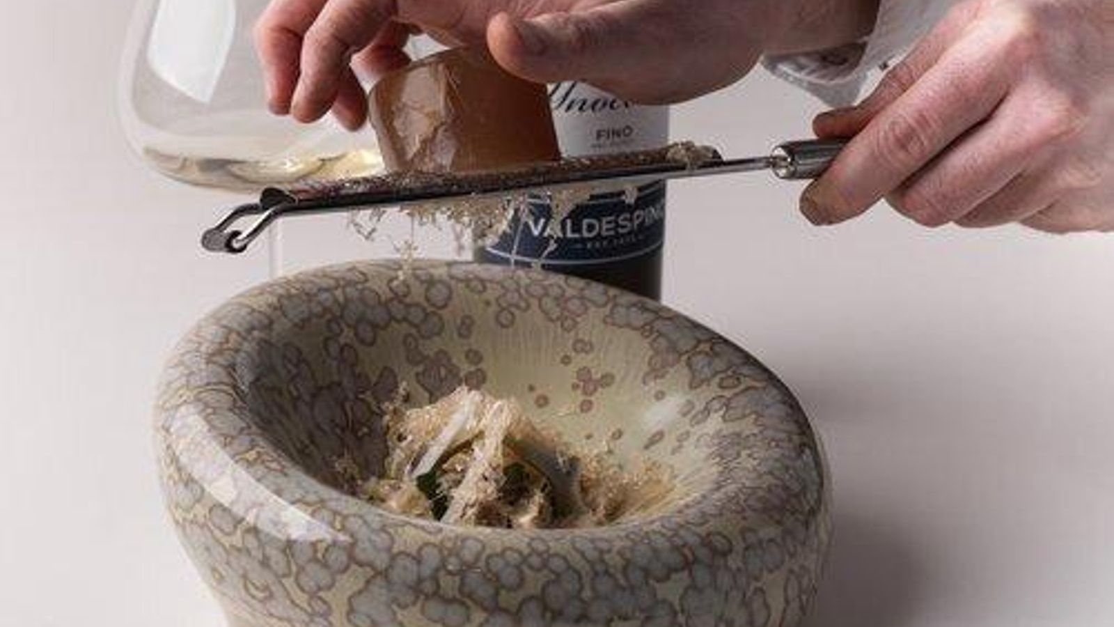 Entrante del restaurante que representa a Bélgica. Entrante del restaurante que representa a Bélgica.