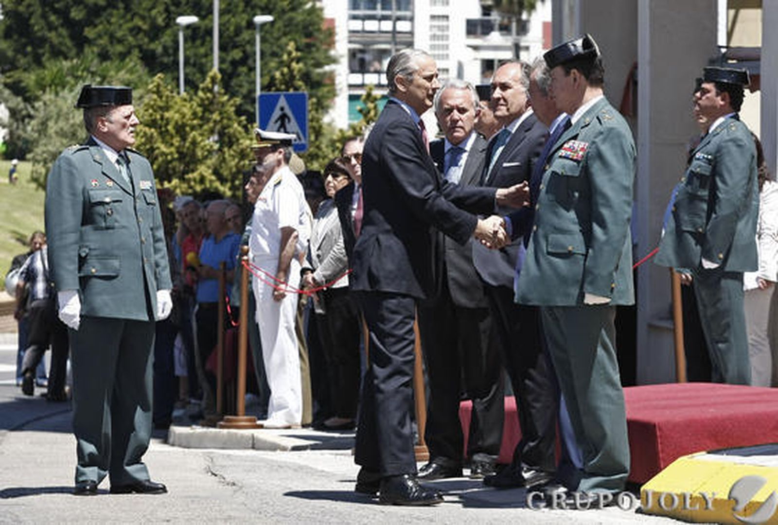 El Ayuntamiento de Algeciras dedica una calle a la Benemérita en "agradecimiento a su trabajo"  Foto: Erasmo Fenoy