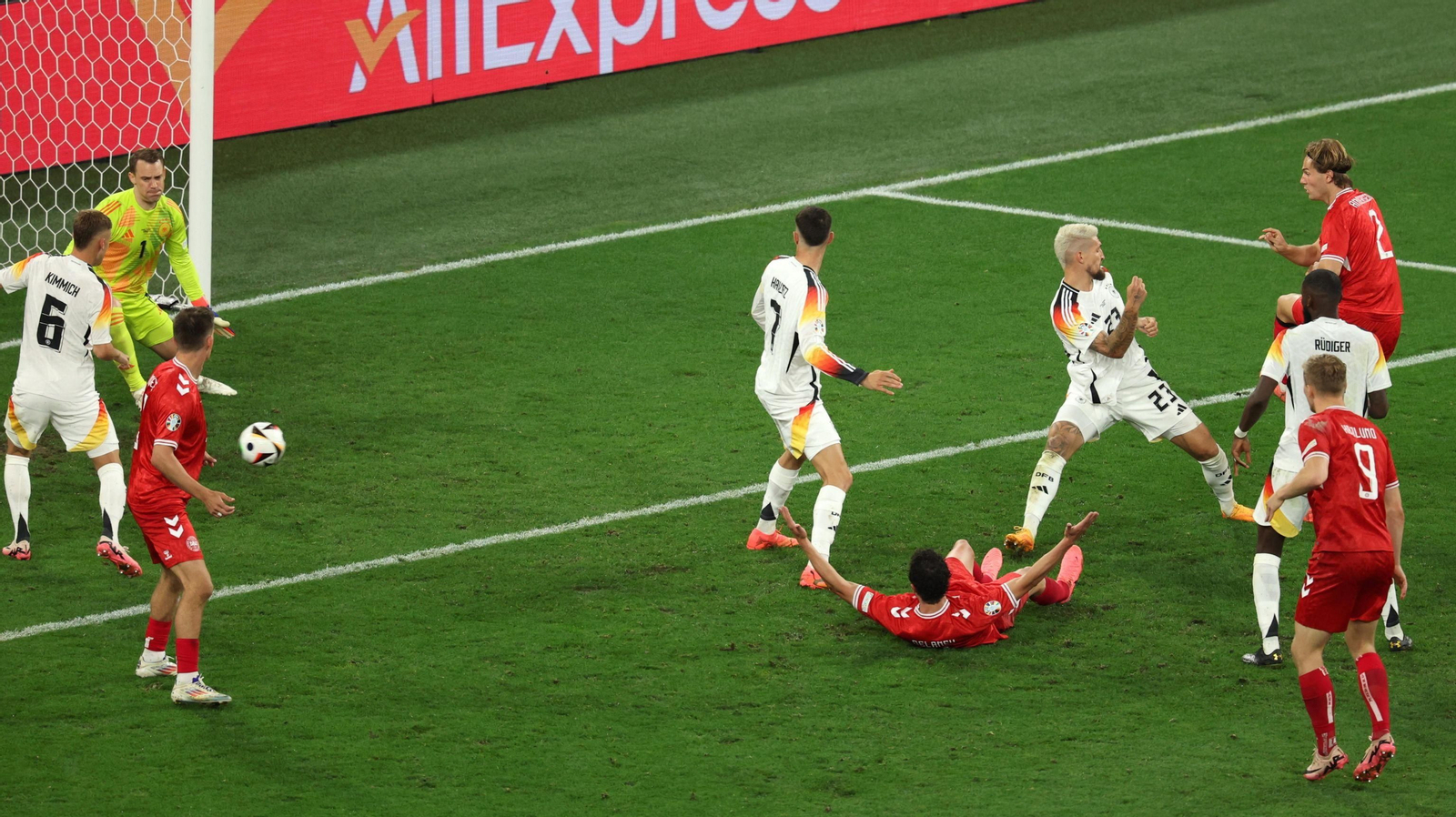 Las mejores fotos del Alemania - Dinamarca