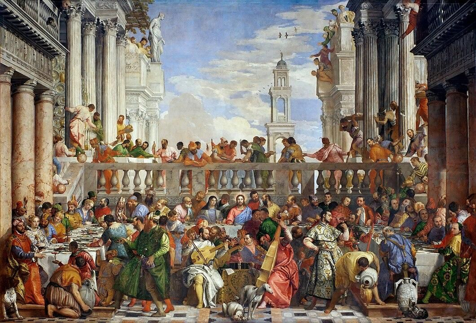 Las bodas de Caná según Veronese.