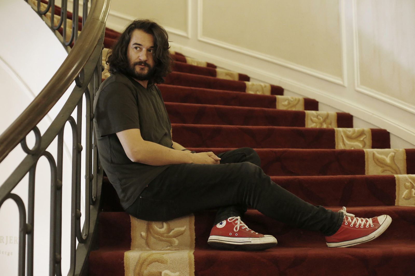 Manuel Jabois (Sanxenxo, Pontevedra, 1978), este miércoles después de la entrevista en un céntrico hotel de Sevilla.