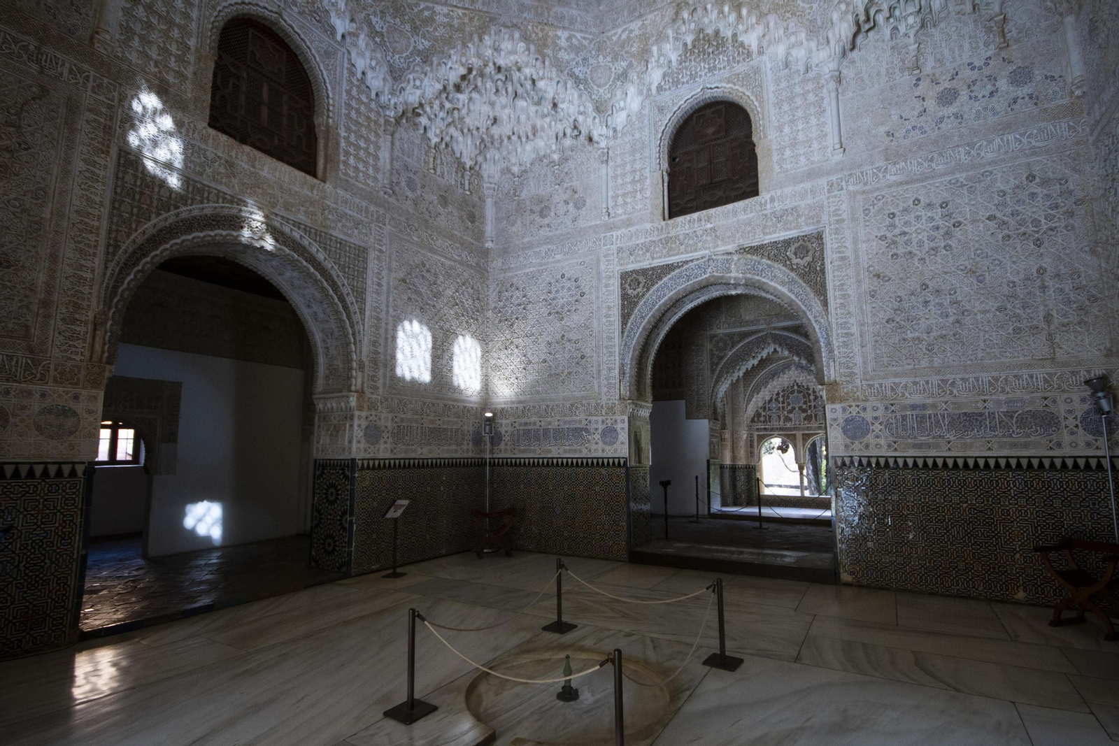 Las fotos de la Alhambra cerrada en el Día de los Monumentos