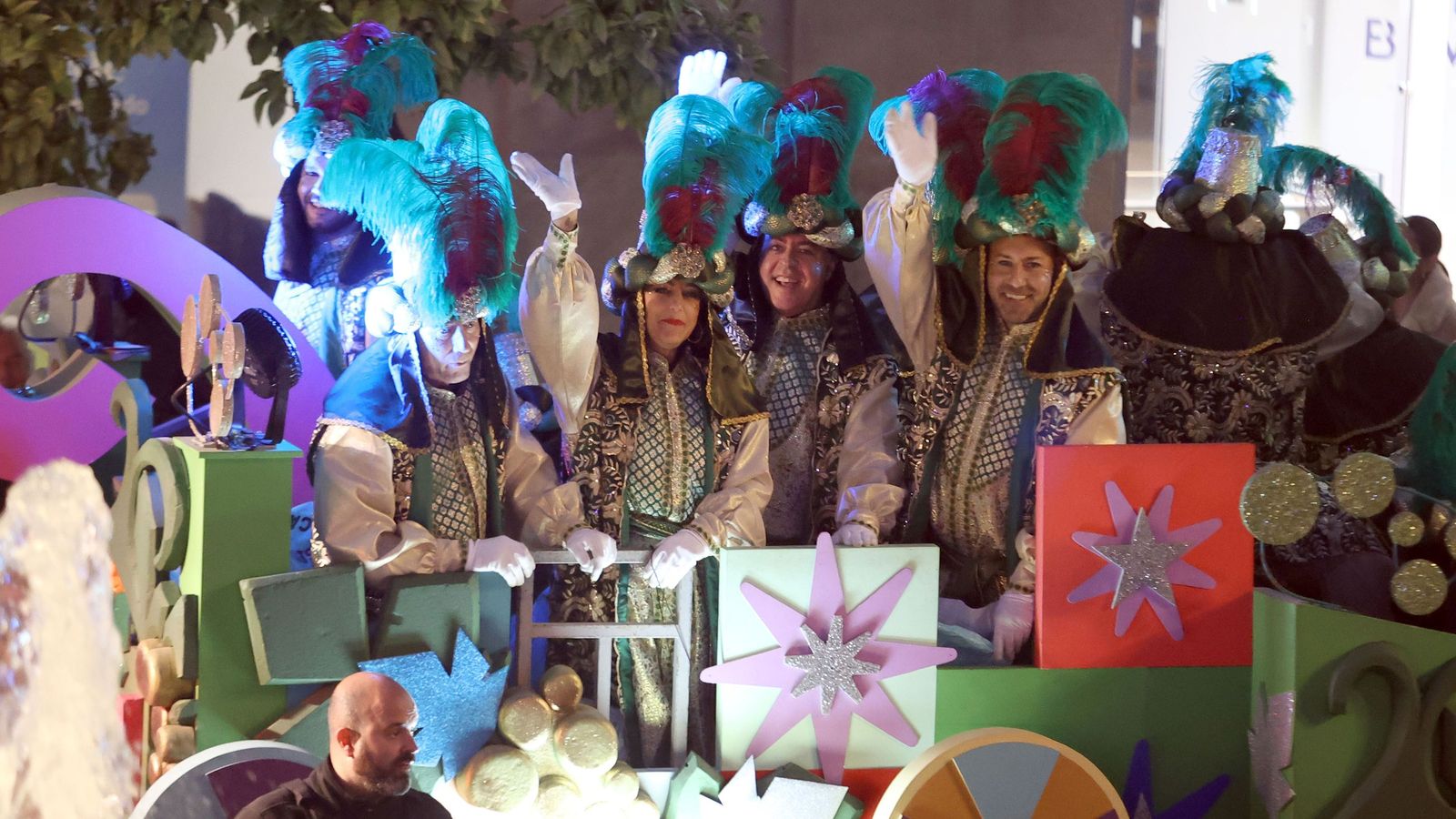 Imágenes de la cabalgata del Cartero Real de Jerez