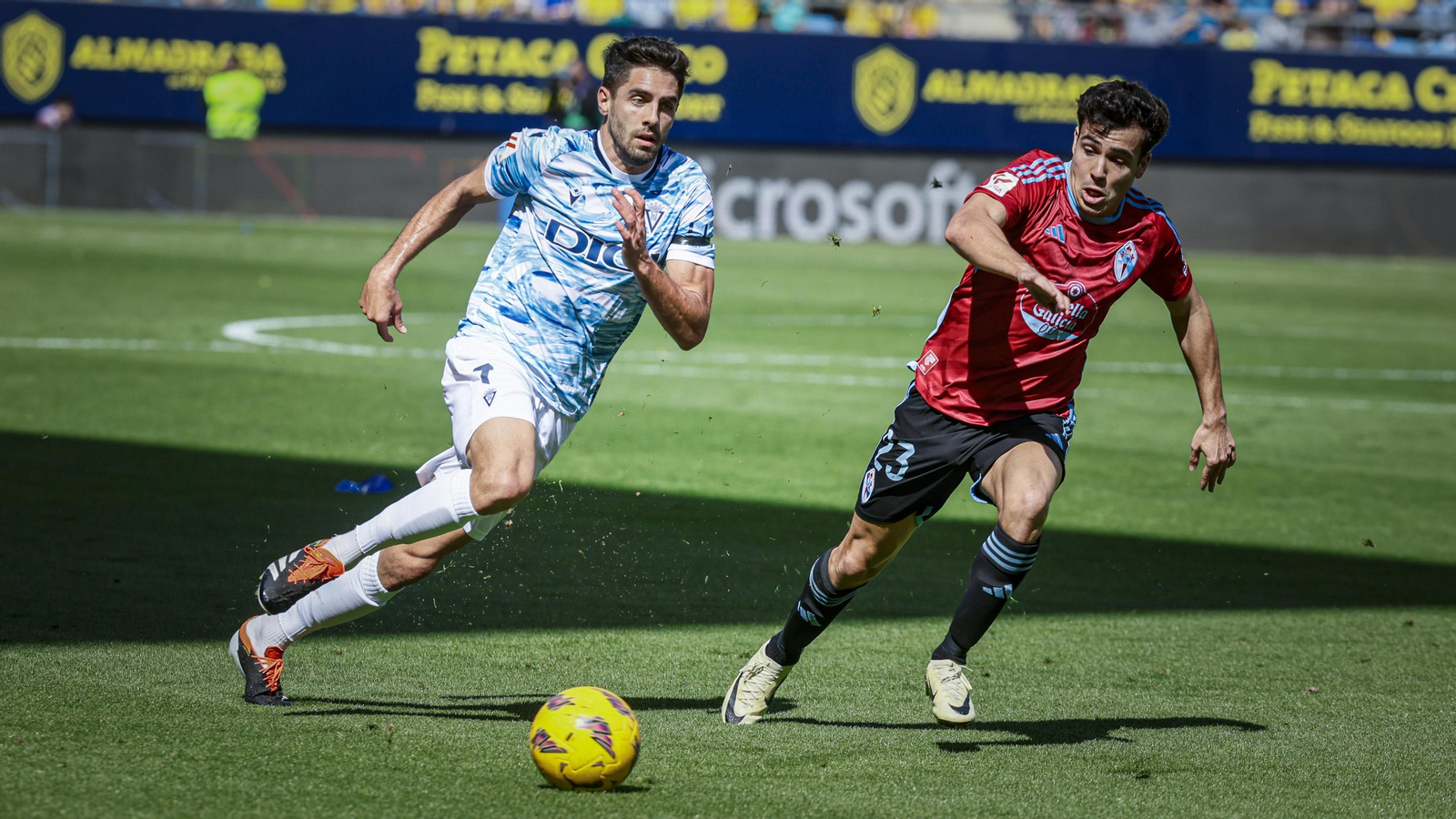 Partido de fútbol Cádiz CF - RC Celta.