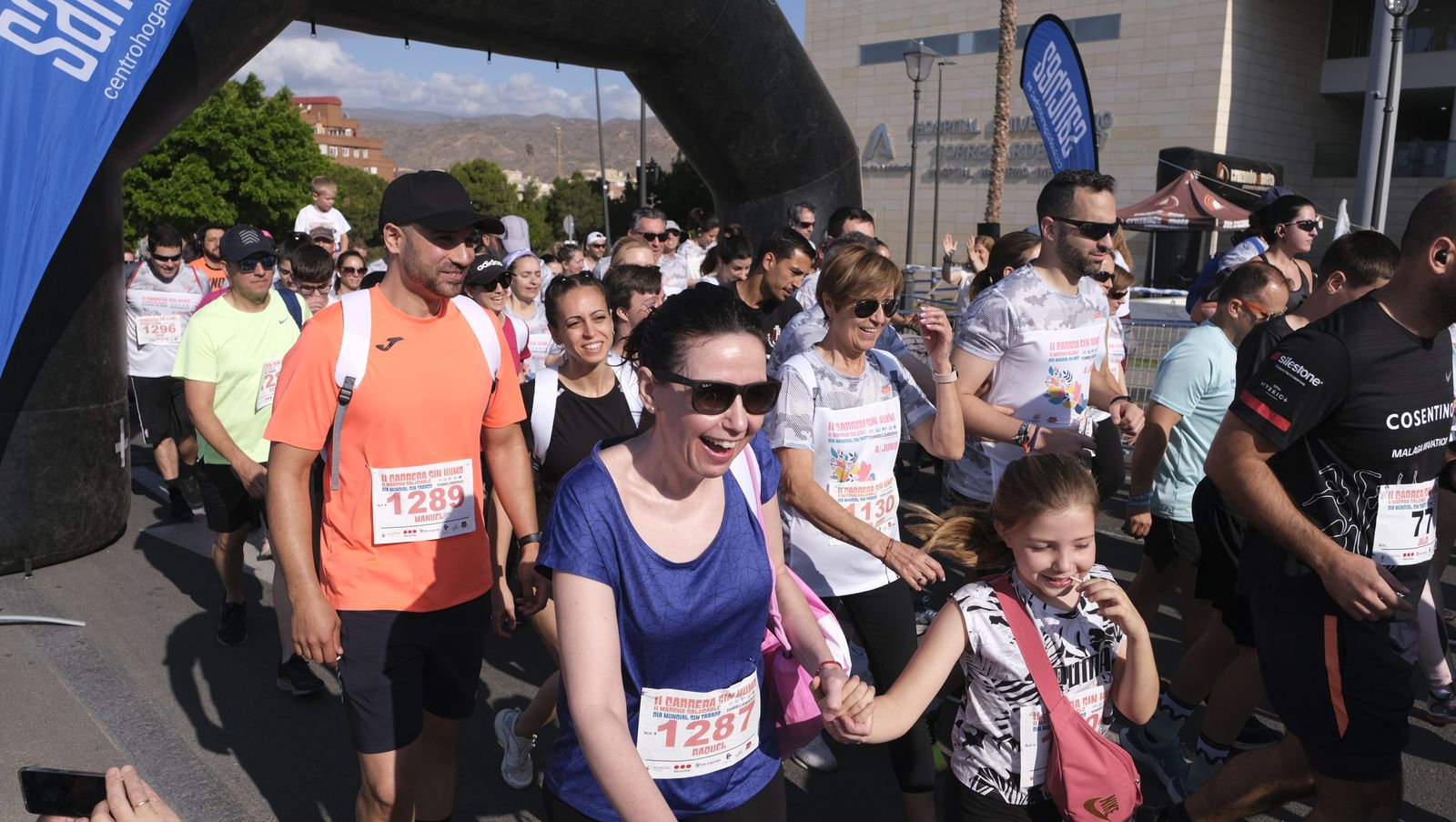 Imágenes de la II Carrera Sin Humo, en Almería