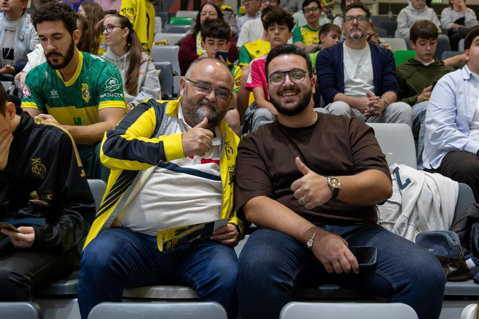 Las mejores fotos de la goleada del Jaén Paraíso Interior FS ante Industrias Santa Coloma