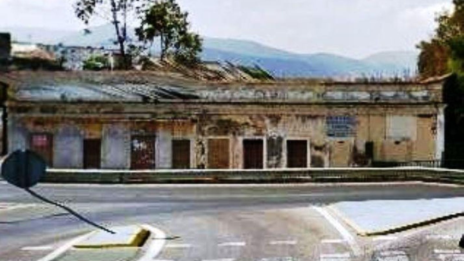 El Bar Constante, en ruinas.