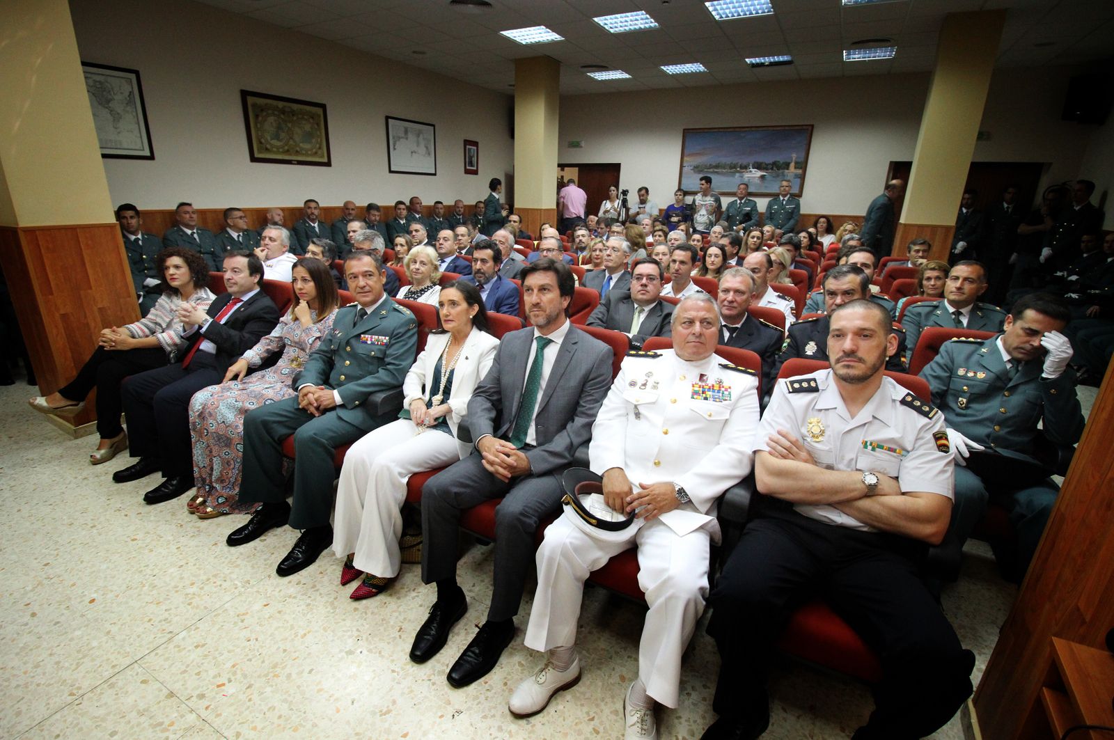 Imágenes del acto de celebración del 173 aniversario de la fundación de la Guardia Civil.
