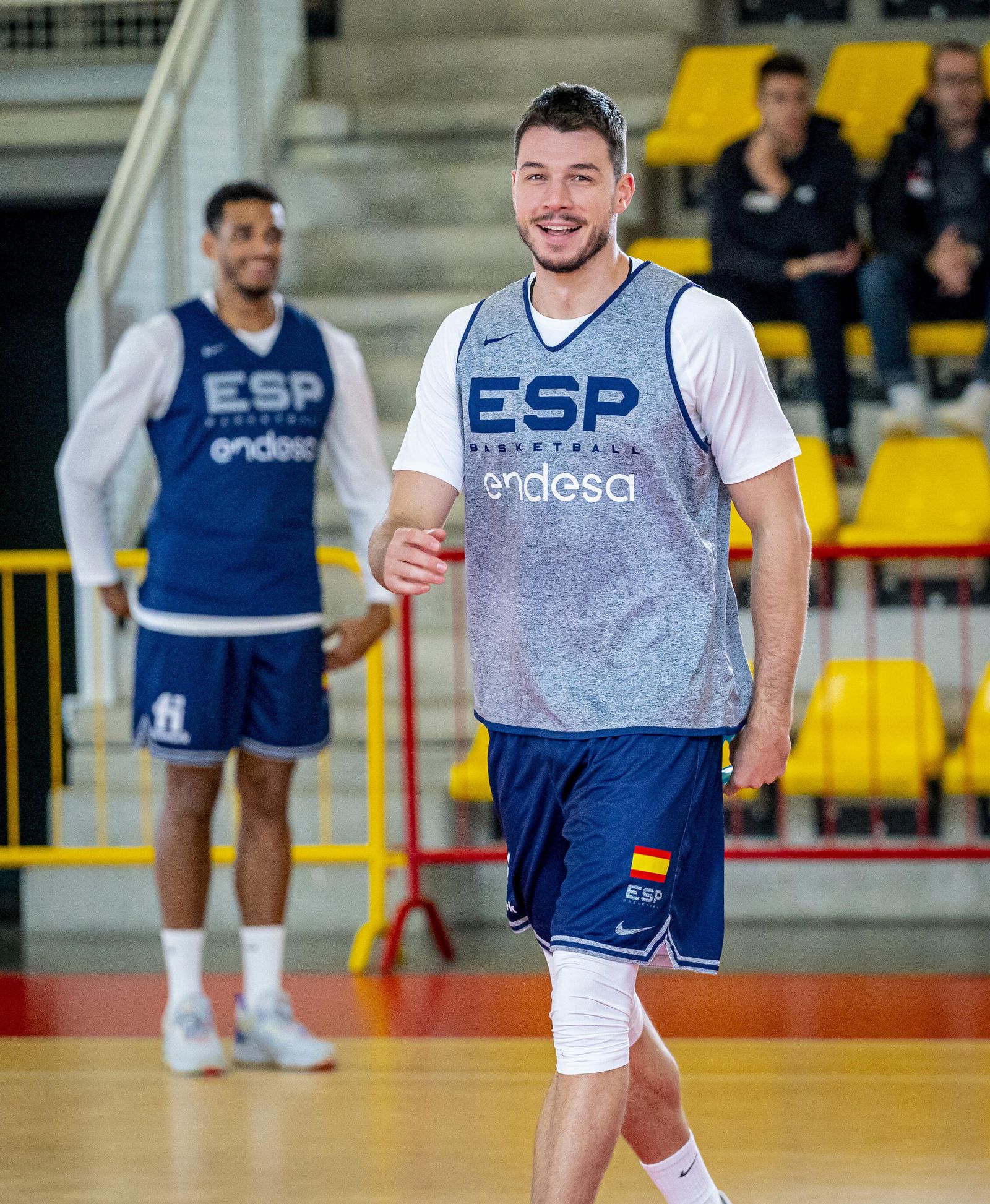 Buen rollo de la selección 'malagueña' en Bolonia