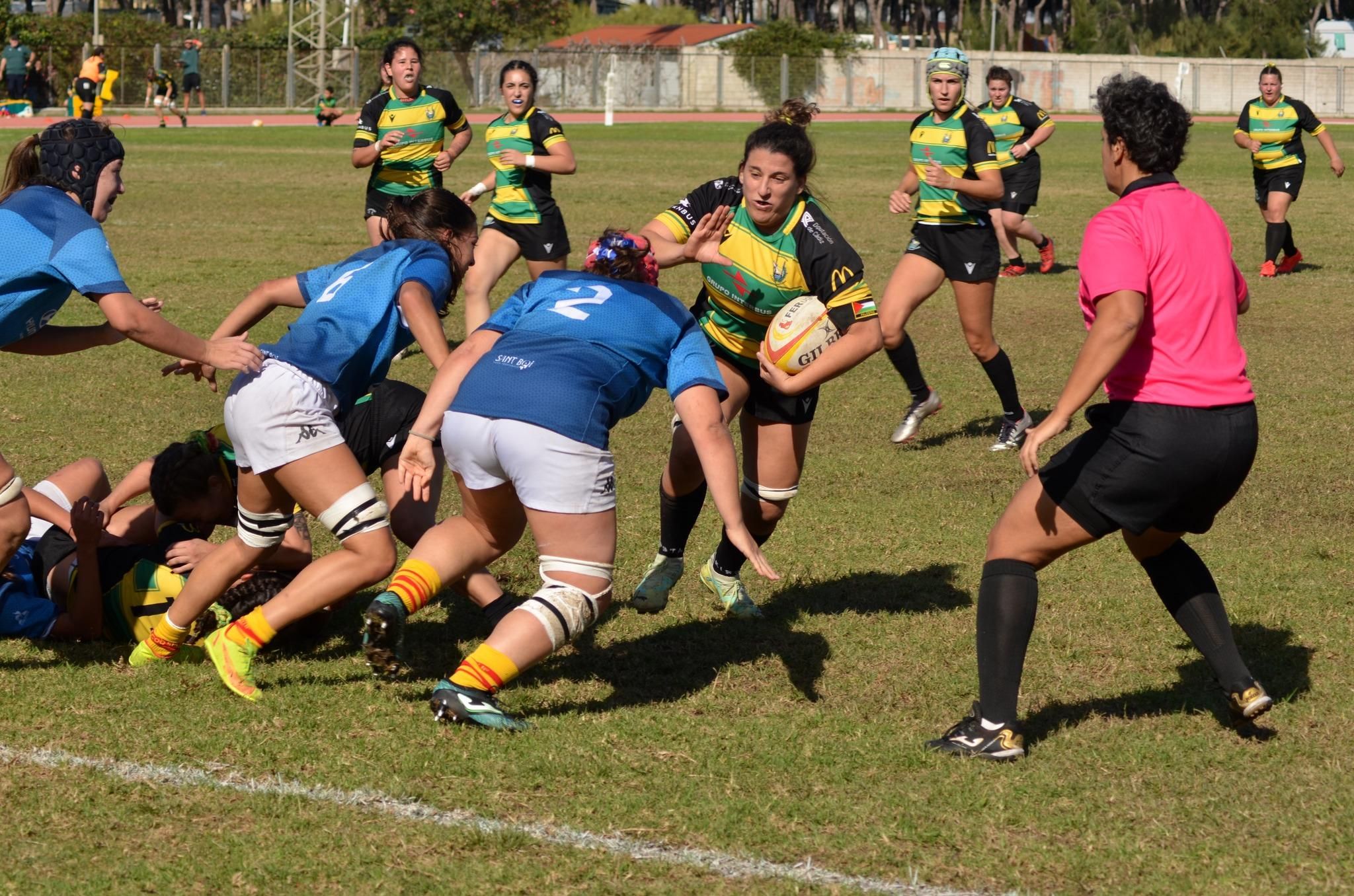 Rugby: Excelente jornada para el sénior femenino del Portu
