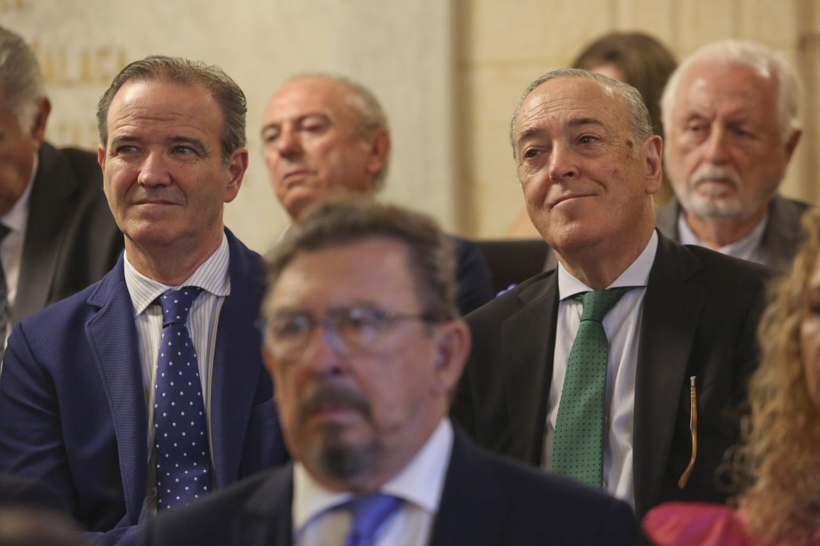 Homenaje a Celia Villalobos en el Ayuntamiento de Málaga (fotos)