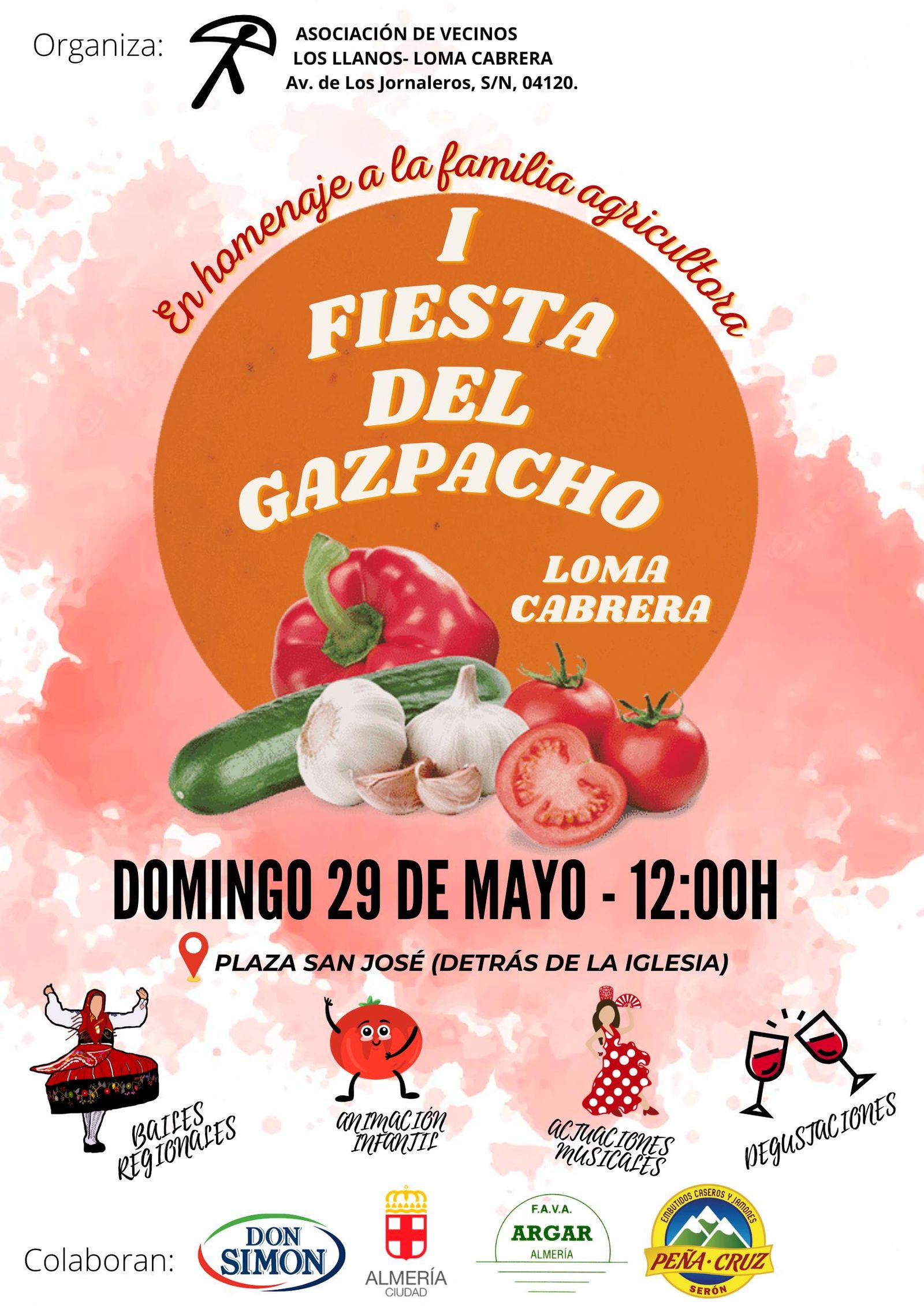 Cartel de la Fiesta del Gazpacho