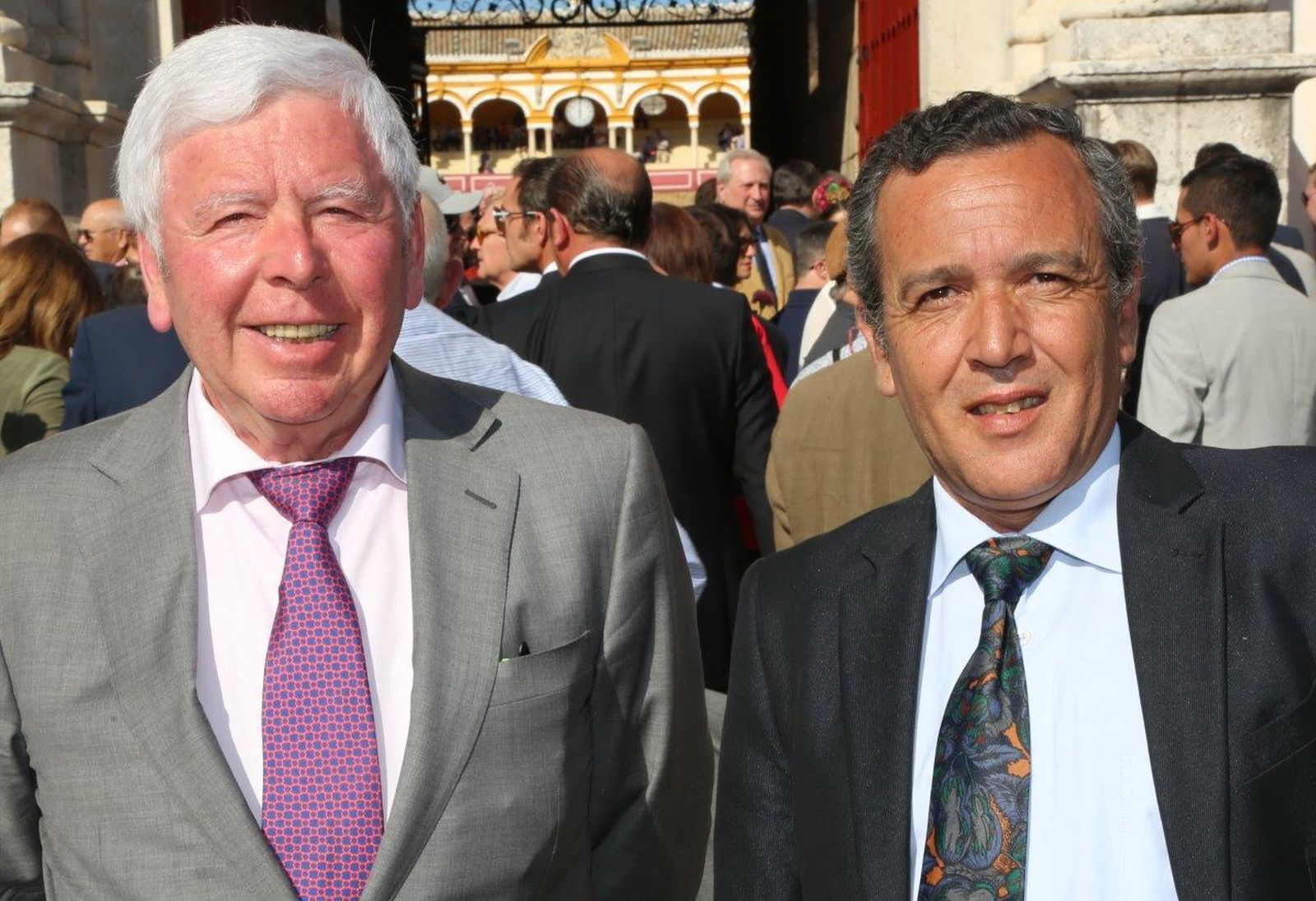 Manuel Bajo García (Las Monjas) y Domingo Valderrama