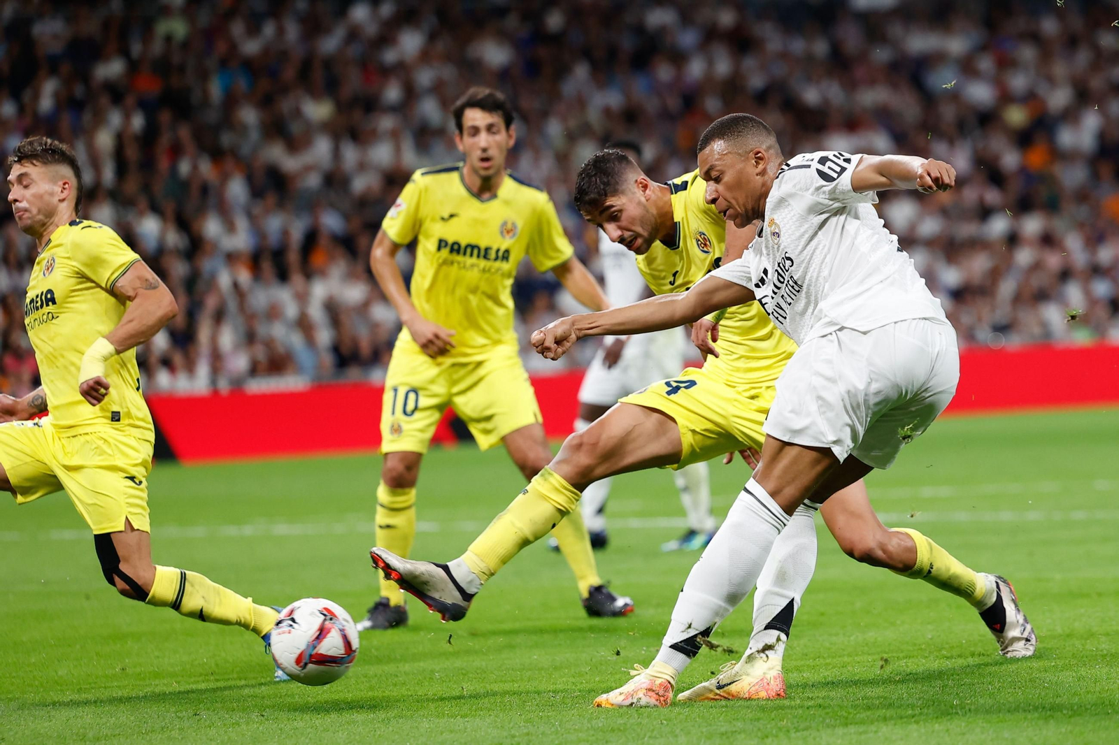 Las mejores imágenes del Real Madrid - Villarreal