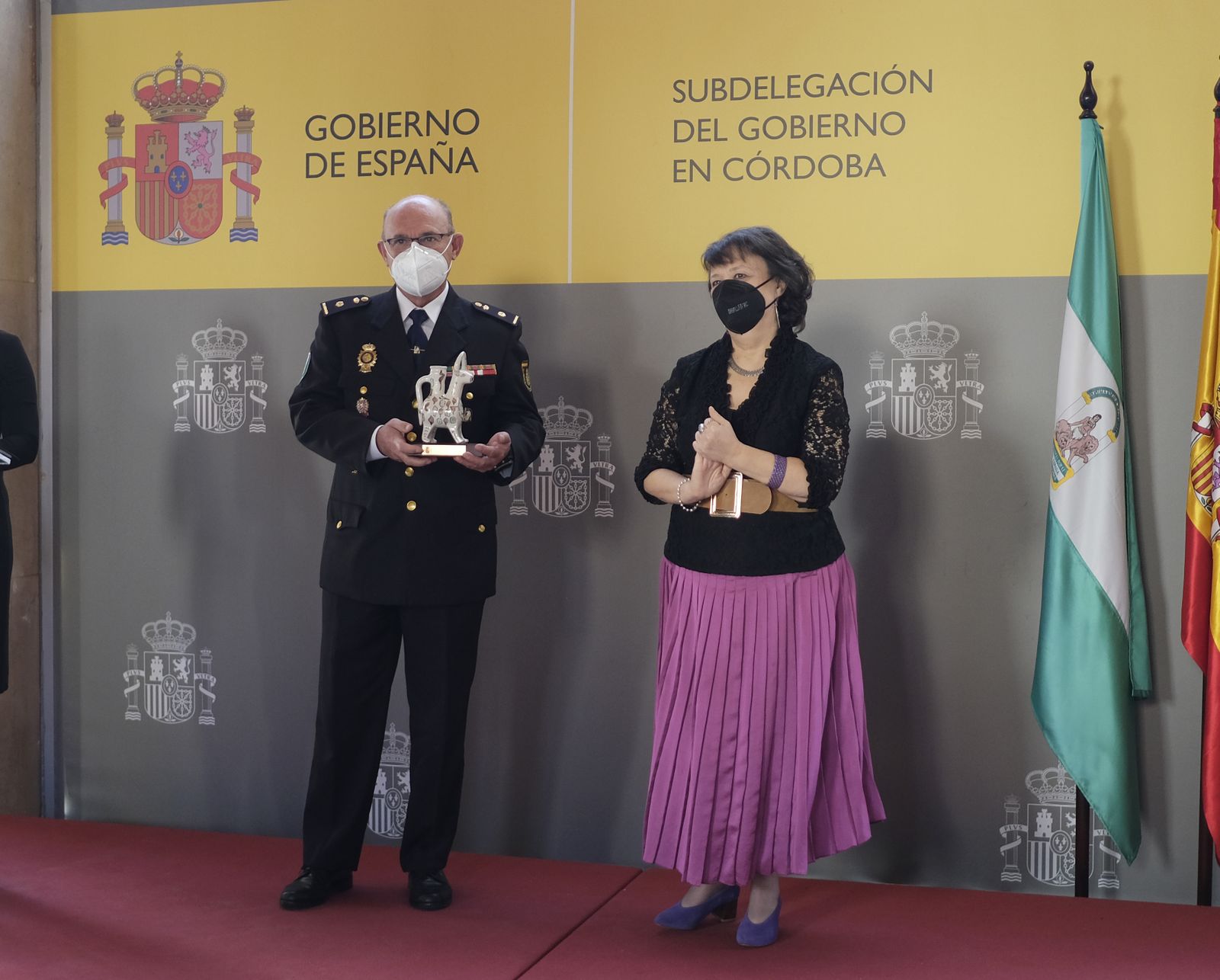 Las fotografías de la entrega de los premios Plaza de la Constitución 2020