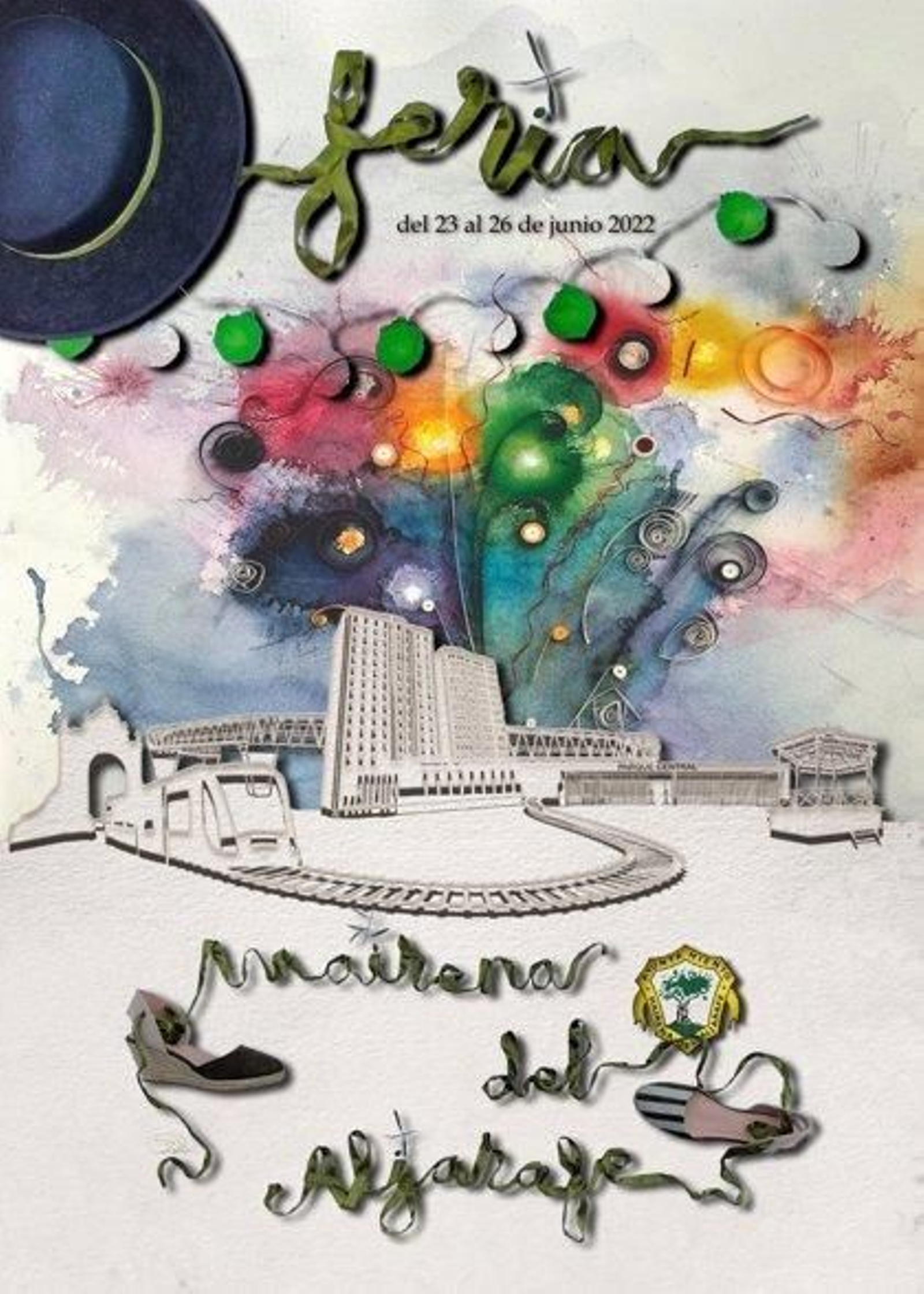 Cartel de la Feria de Mairena del Aljarafe 2022.