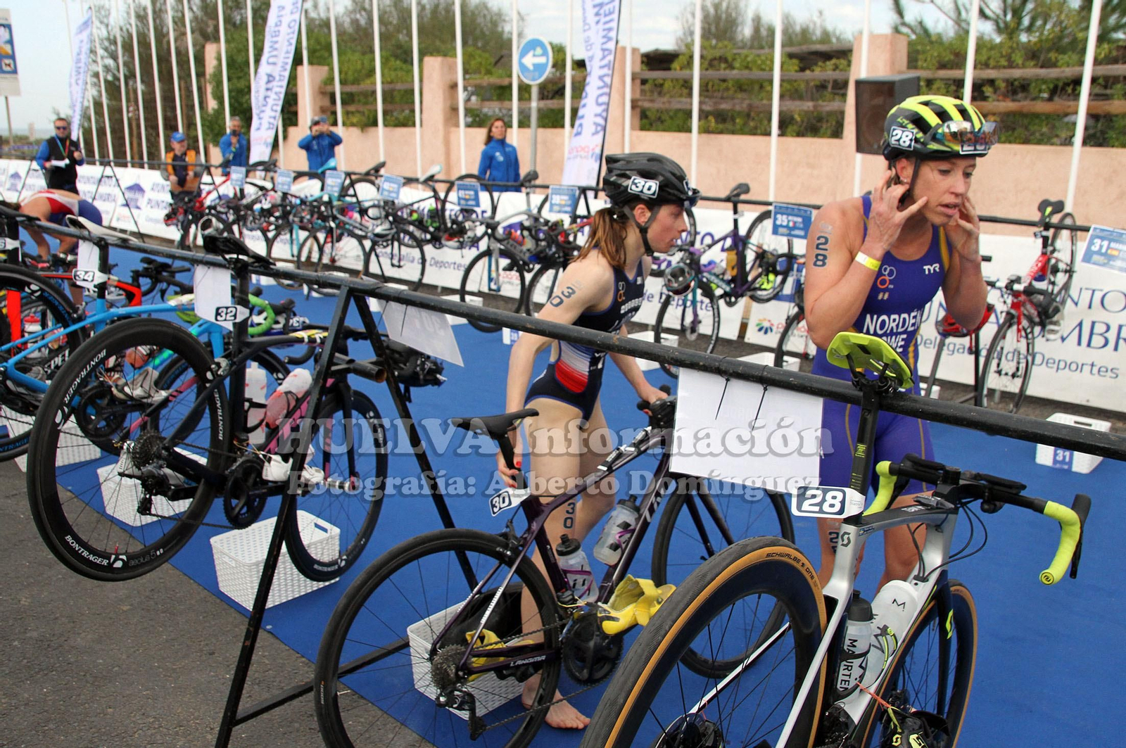 Triatlón en Huelva, imágenes de la Copa de Europa y Campeonato Iberoamericano