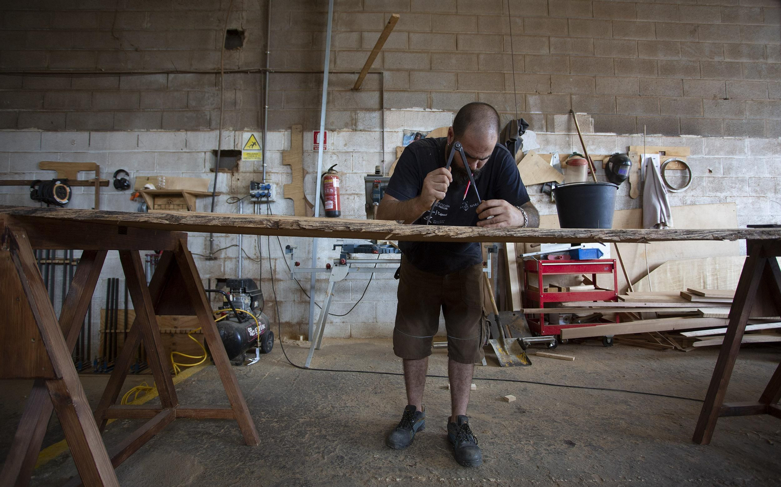 La Nao Victoria 500 se construye en un astillero de Punta Umbría