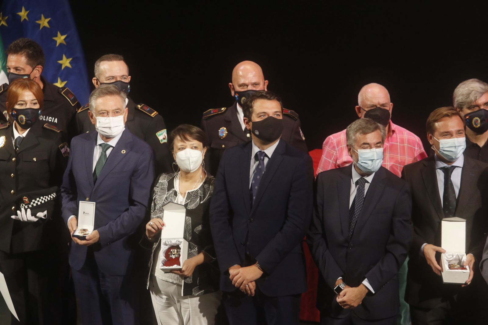 Las fotografías del acto de la Policía Local de Córdoba por el día de San Rafael