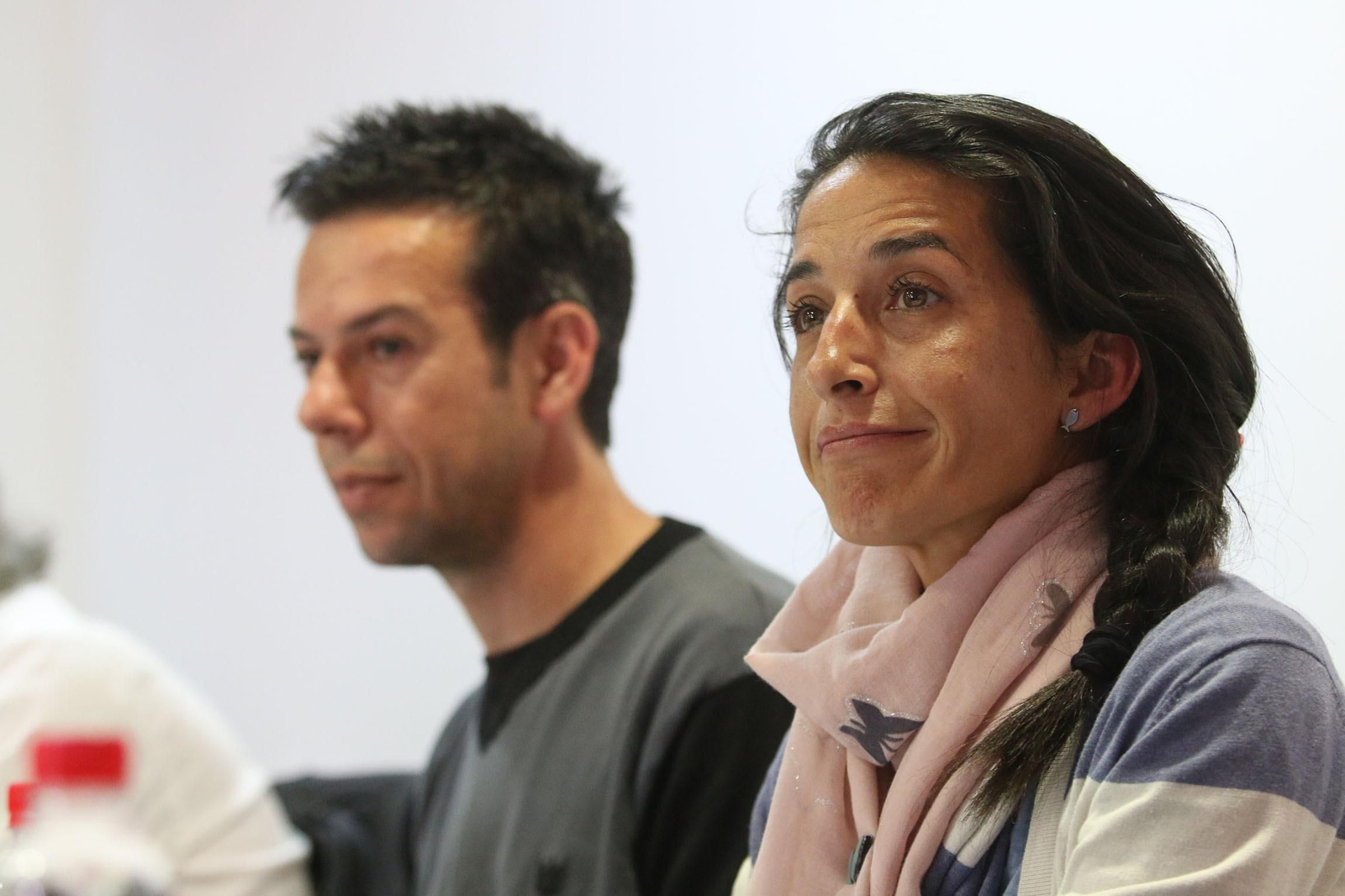 Ángel Cruz y Patricia Ramírez.