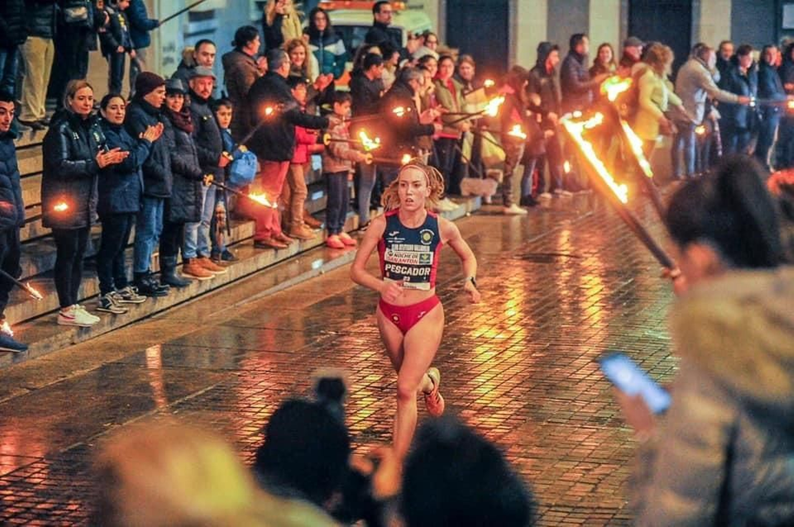 Corredora en la edición de 2023.