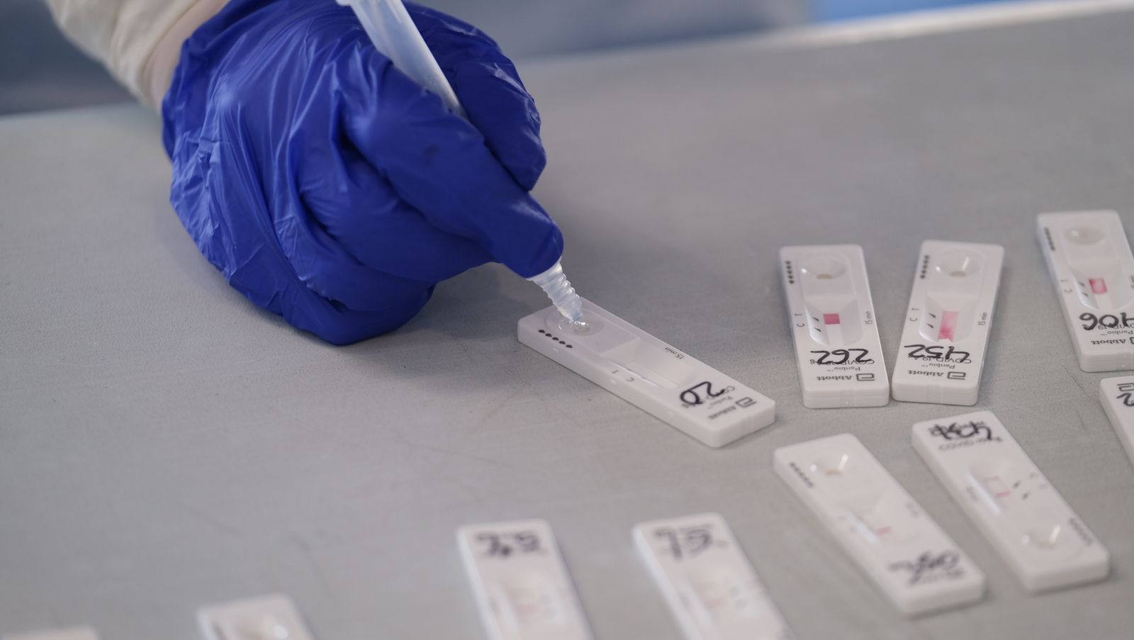 Fotogalería cribado test antígenos COVID-19 en Berja. Almería