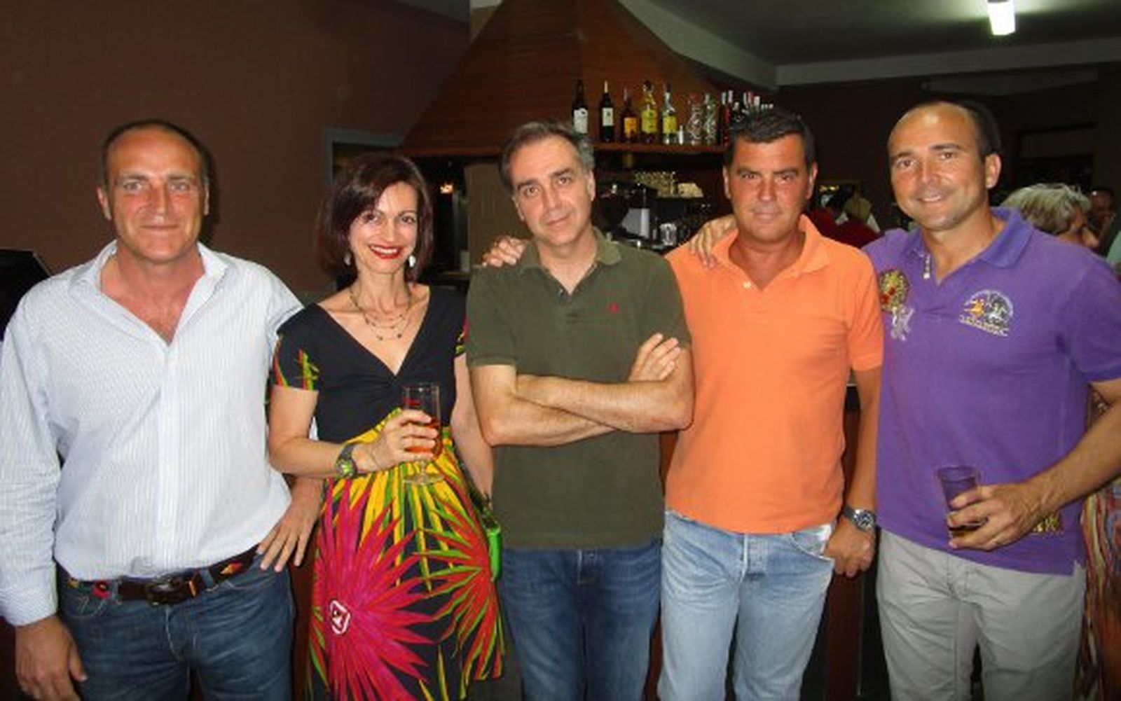 Francisco Téllez, María José Albarrán, David Lucero, Curro Gutiérrez-Trueba y Gonzalo de Miguel.

Foto: Ignacio Casas de Ciria