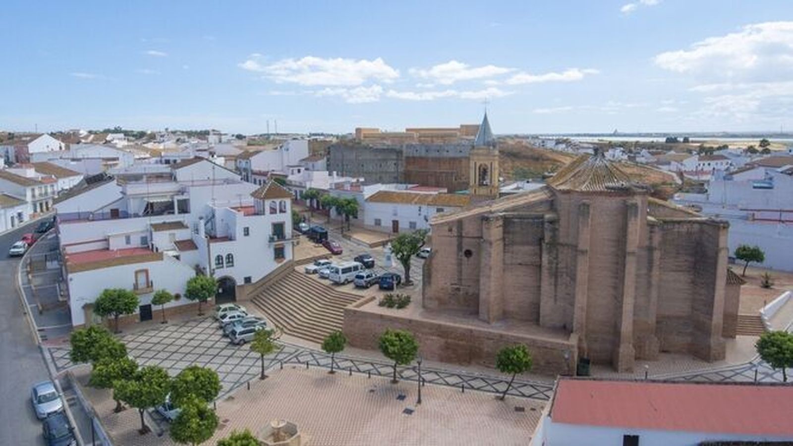 Vista aérea de Palos de la Frontera