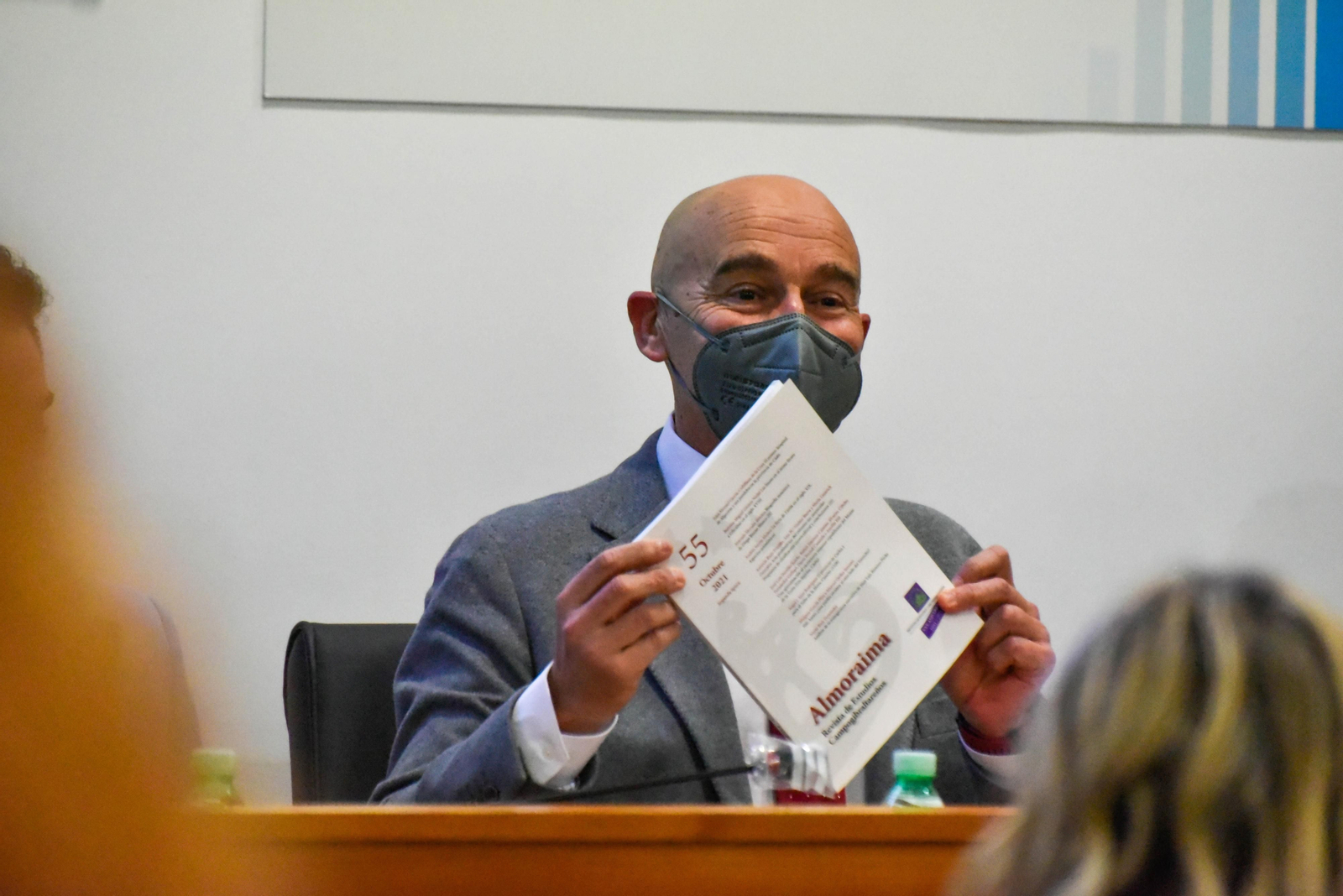 Fotos de la presentación de la  revista Almoraima