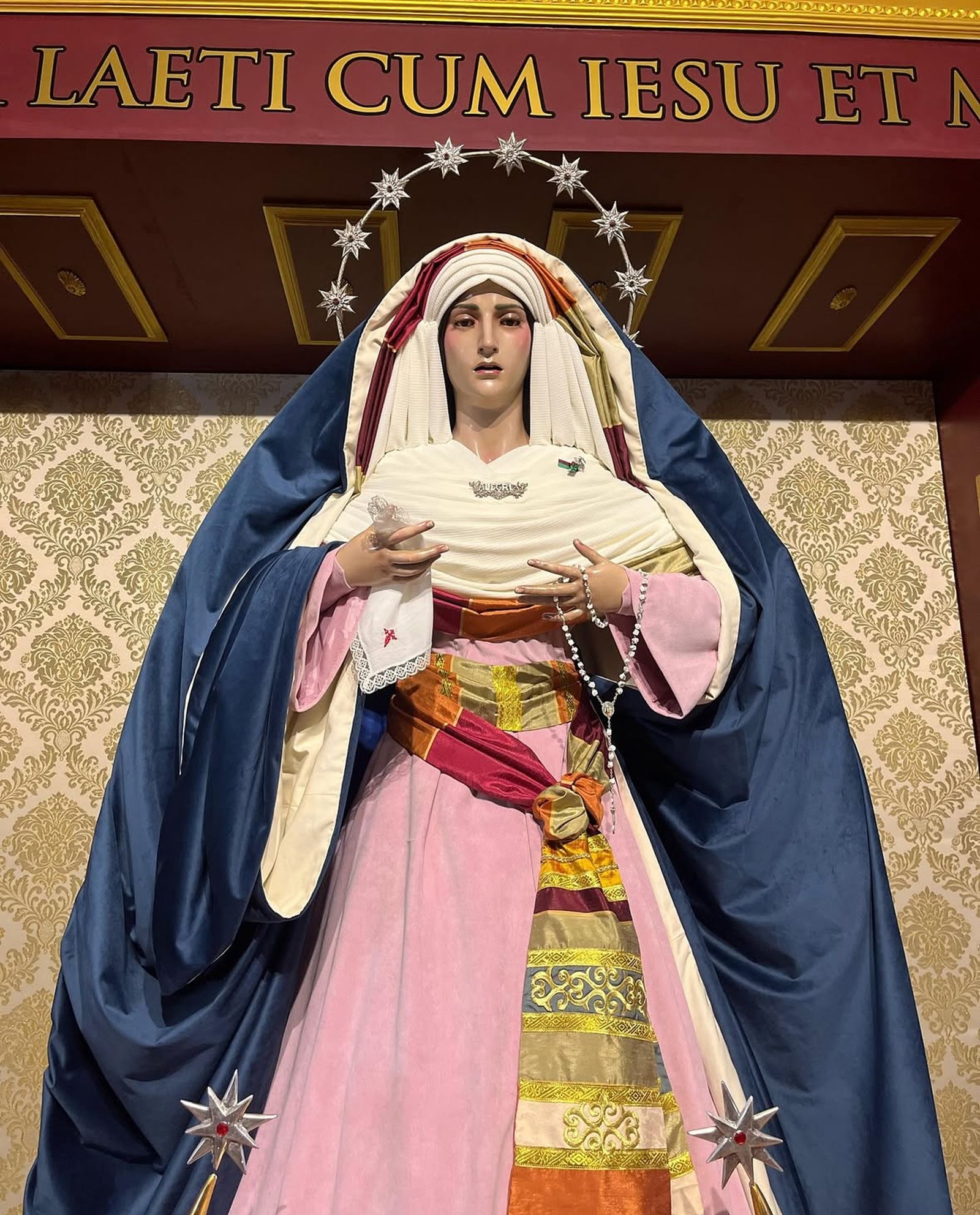 Fotos de las Vírgenes de Algeciras vestidas de hebrea