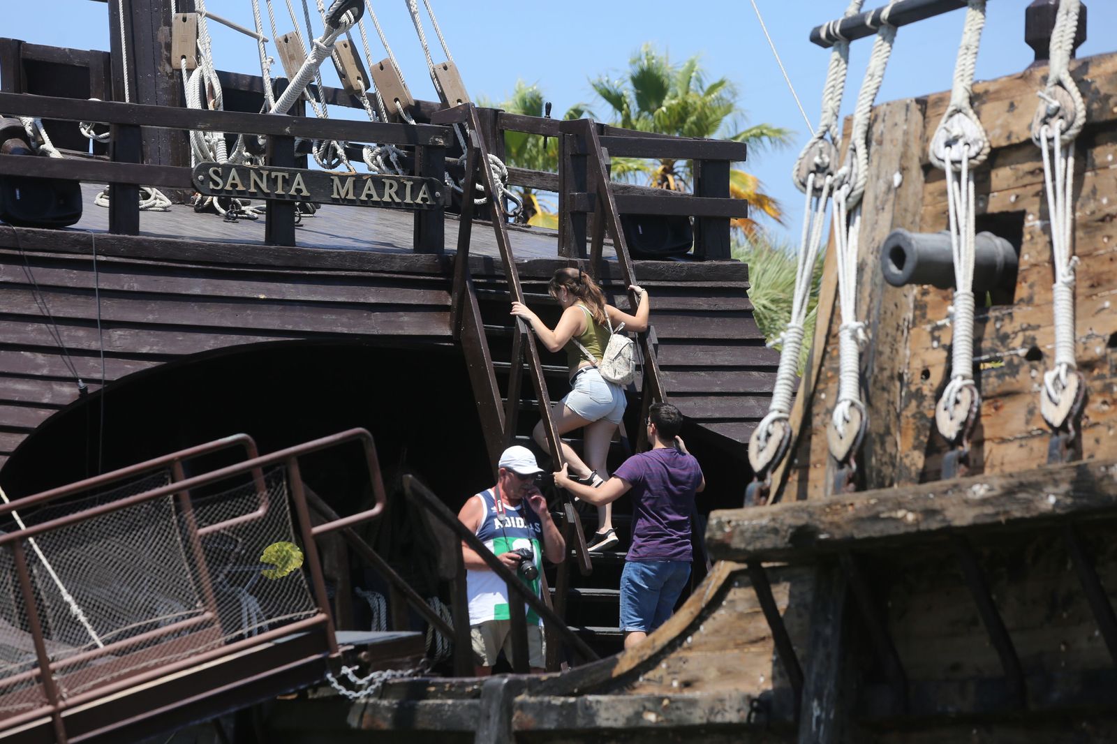El Muelle de las Carabelas recibe cerca de 78.000 visitas en 2020