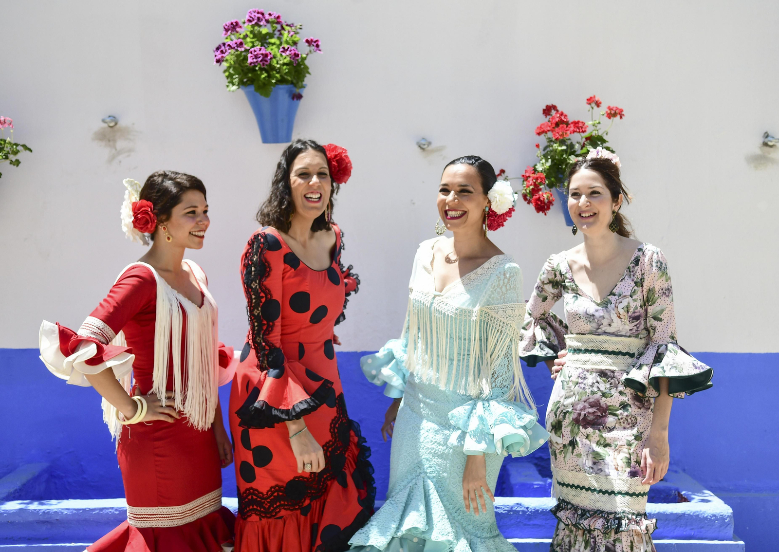 Las imágenes de lunes de Feria