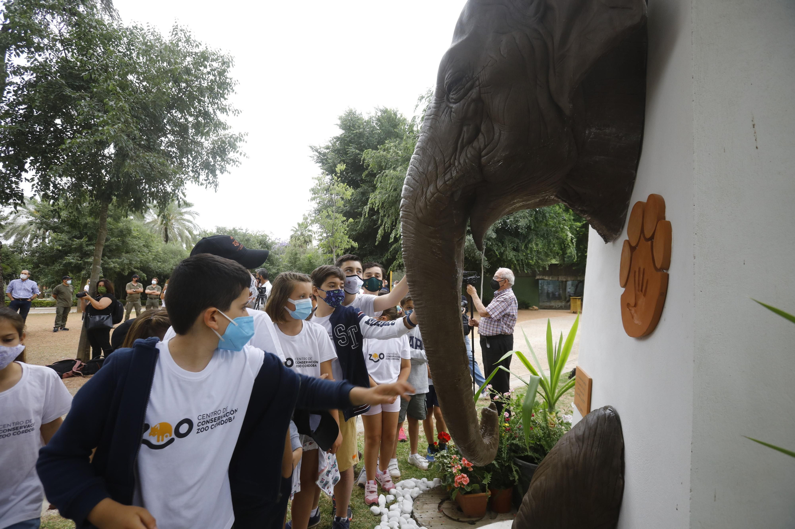 El homenaje en el zoo de Córdoba a la elefanta Flavia, en fotografías