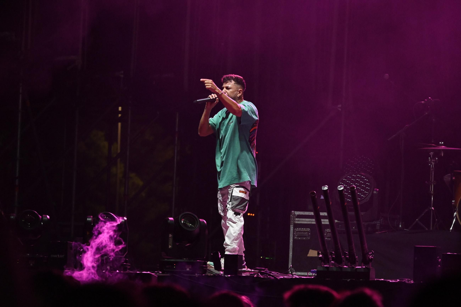 Imágenes del concierto de Sergio Contreras y Raule en las Colombinas