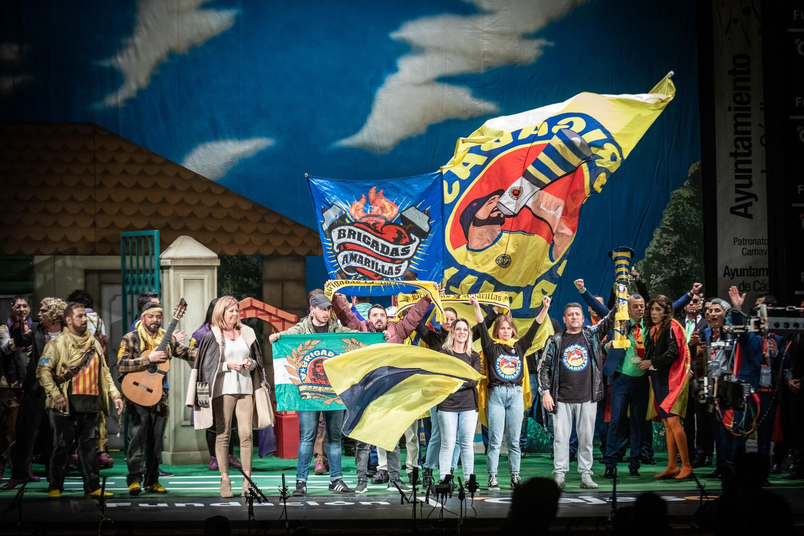 Chirigota 'Un pasito a la izquierda y un pasito a la derecha'