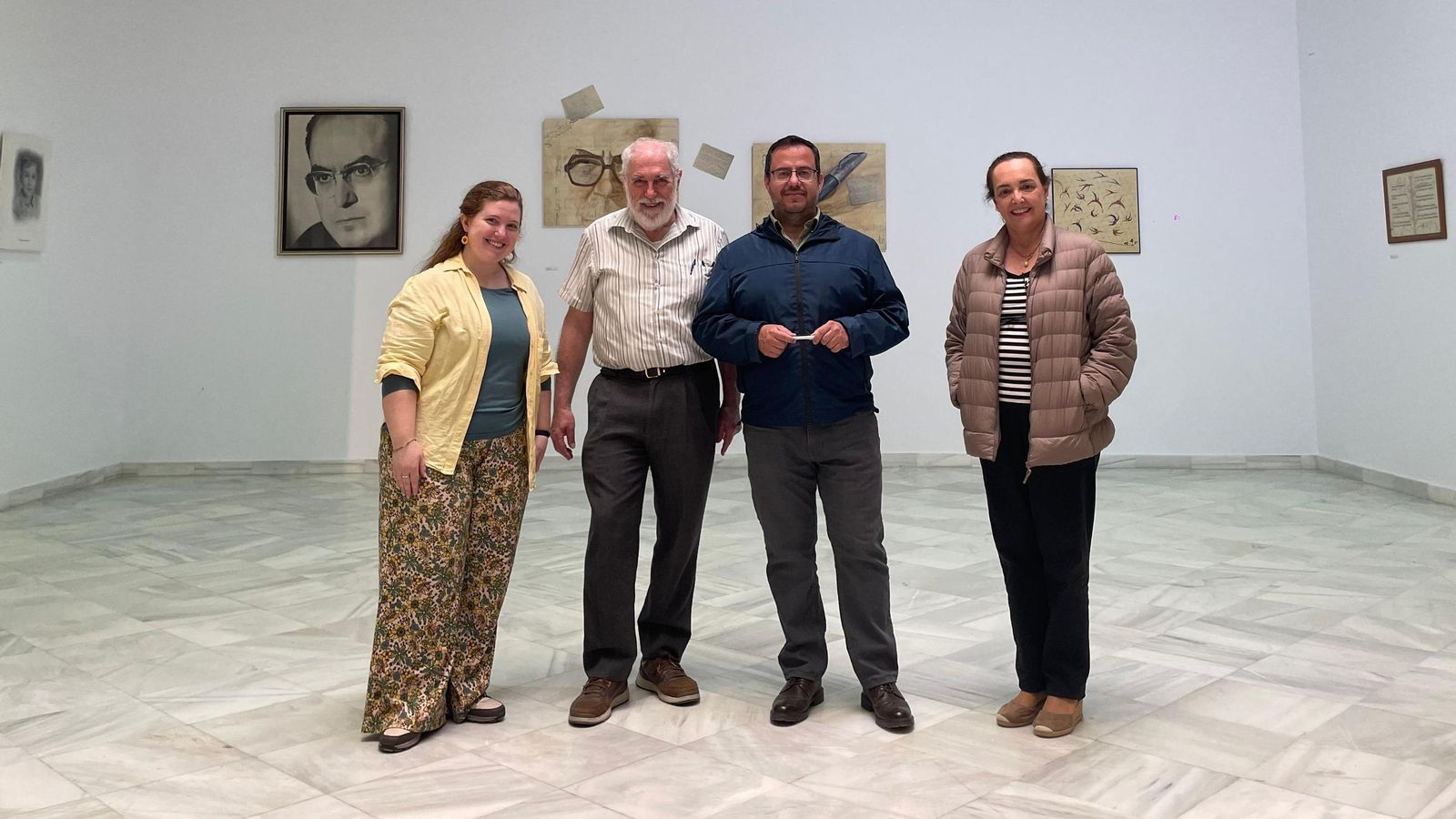 Una imagen de la muestra en el centro cultural Alfonso X El Sabio.