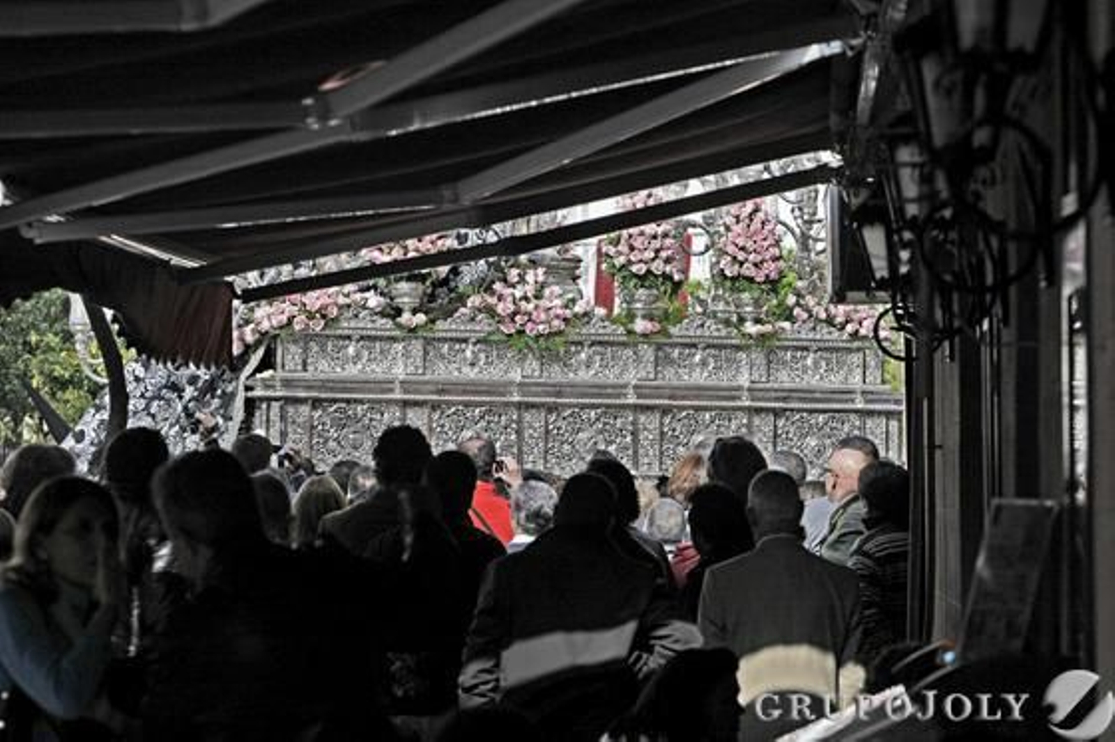 Salida procesional de Jesús Caído. 

Foto: Julio Gonzalez