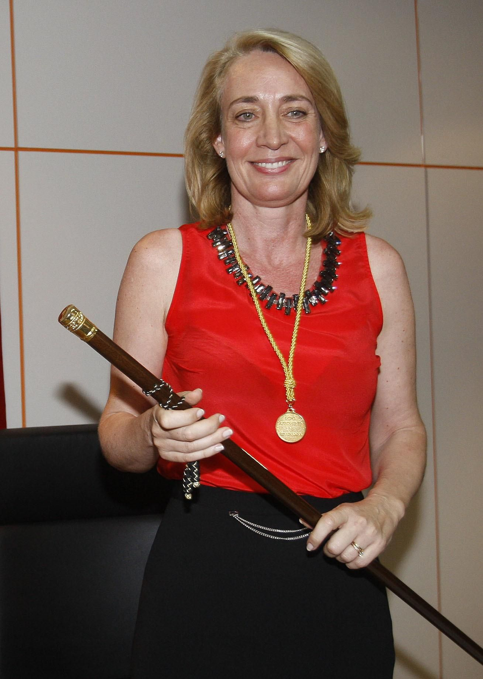 Paloma García Gálvez, en su toma de posesión como alcaldesa.