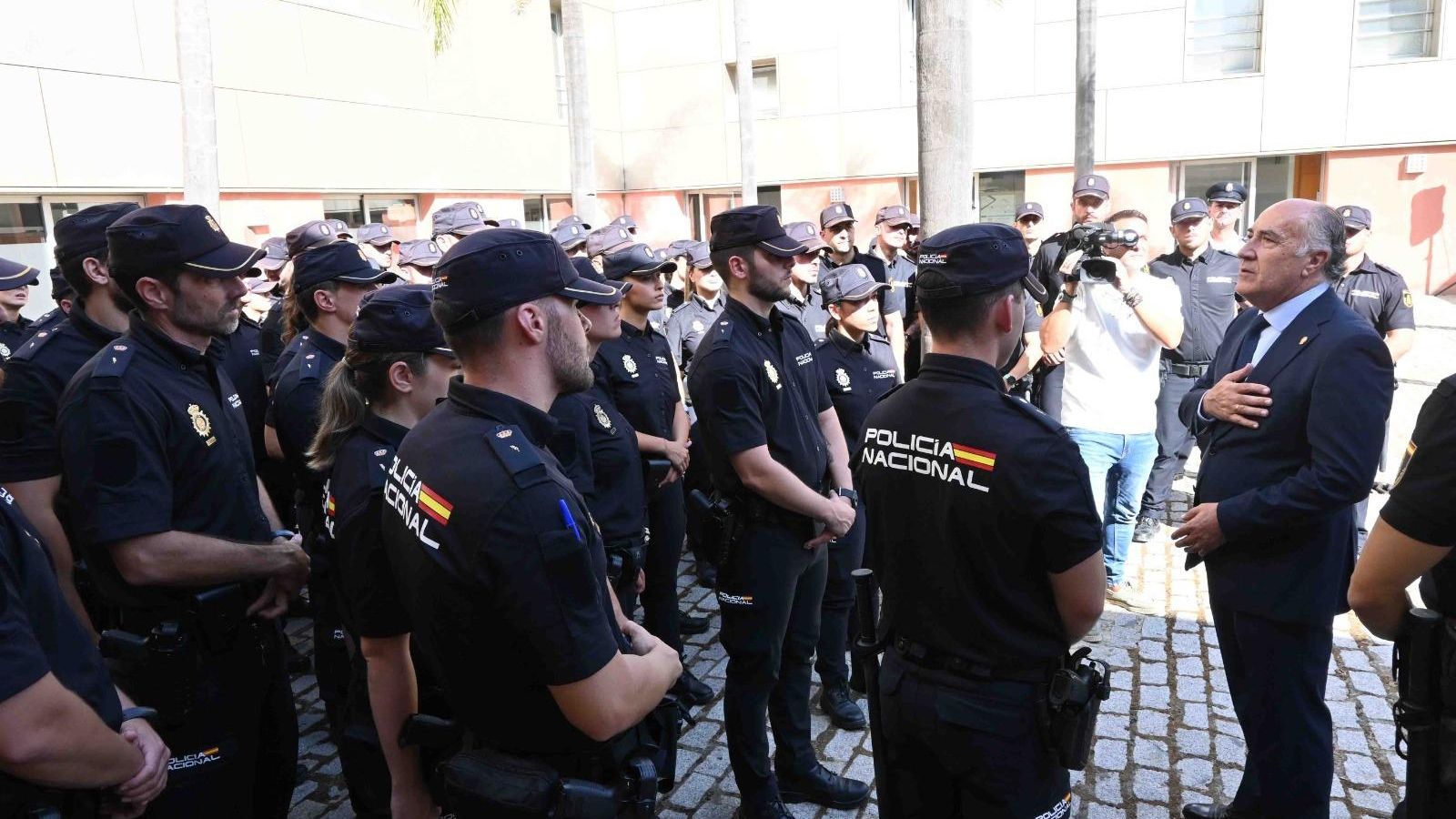 José Ignacio Landaluce, en el acto de presentación de los prácticos