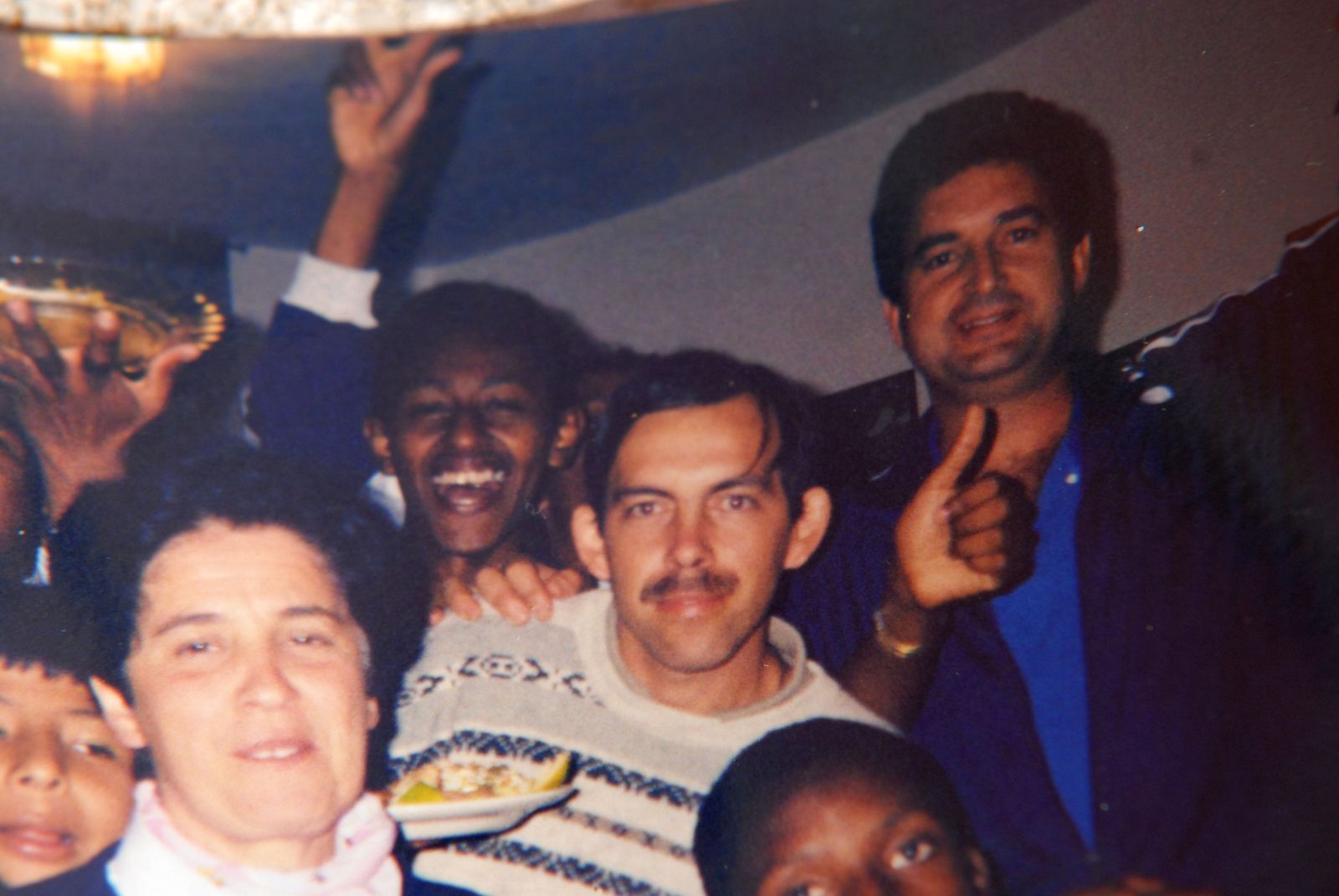 La edil Carmen Jiménez con Antonia Rendón, José Manuel Daza y Manuel Jiménez.