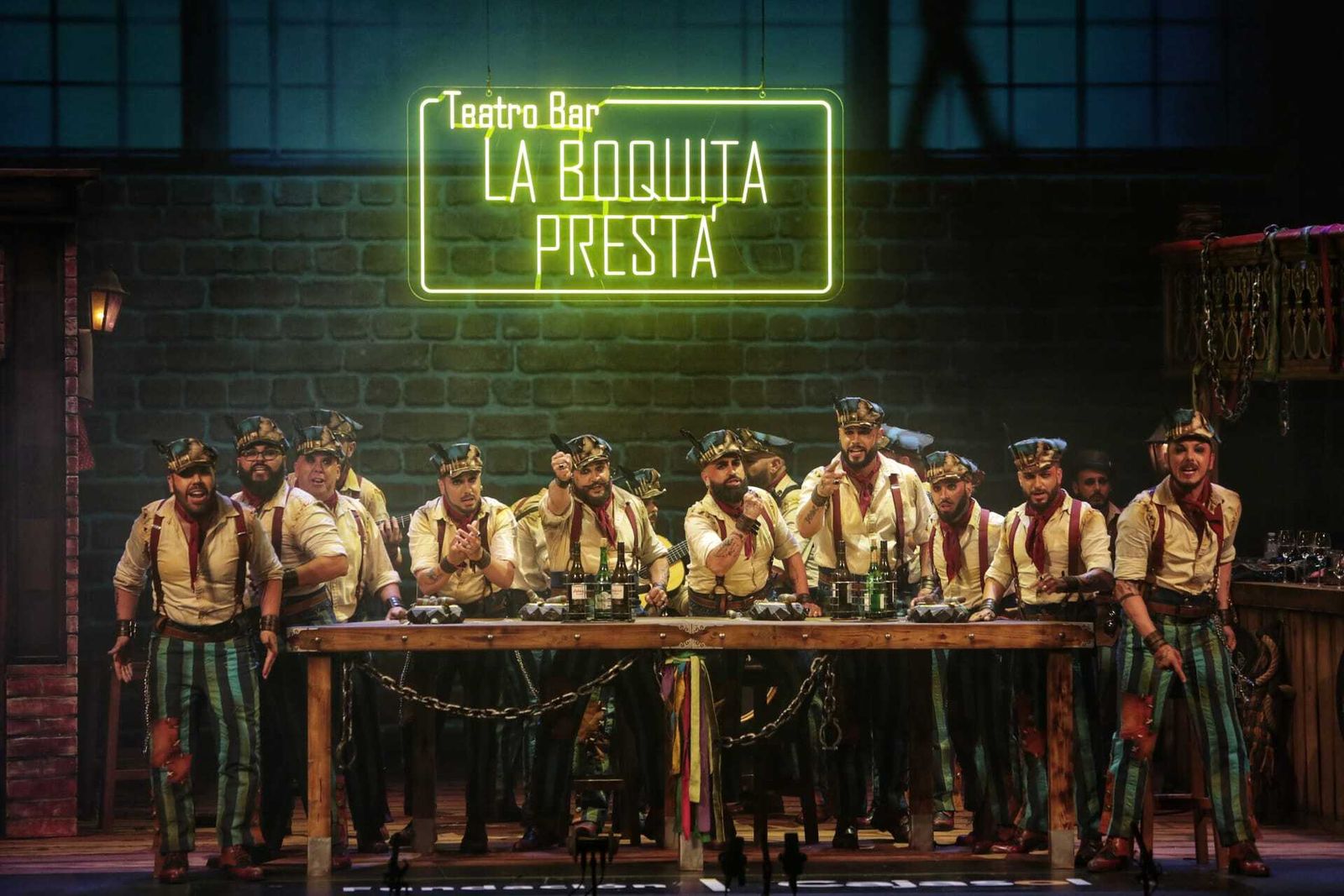 Comparsa "la boquita prestá"