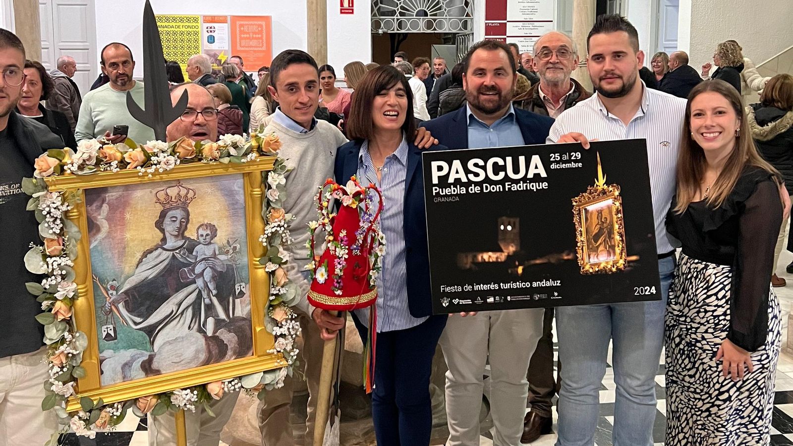 El evento tuvo lugar en el emblemático Palacio de los Condes de Gabia.